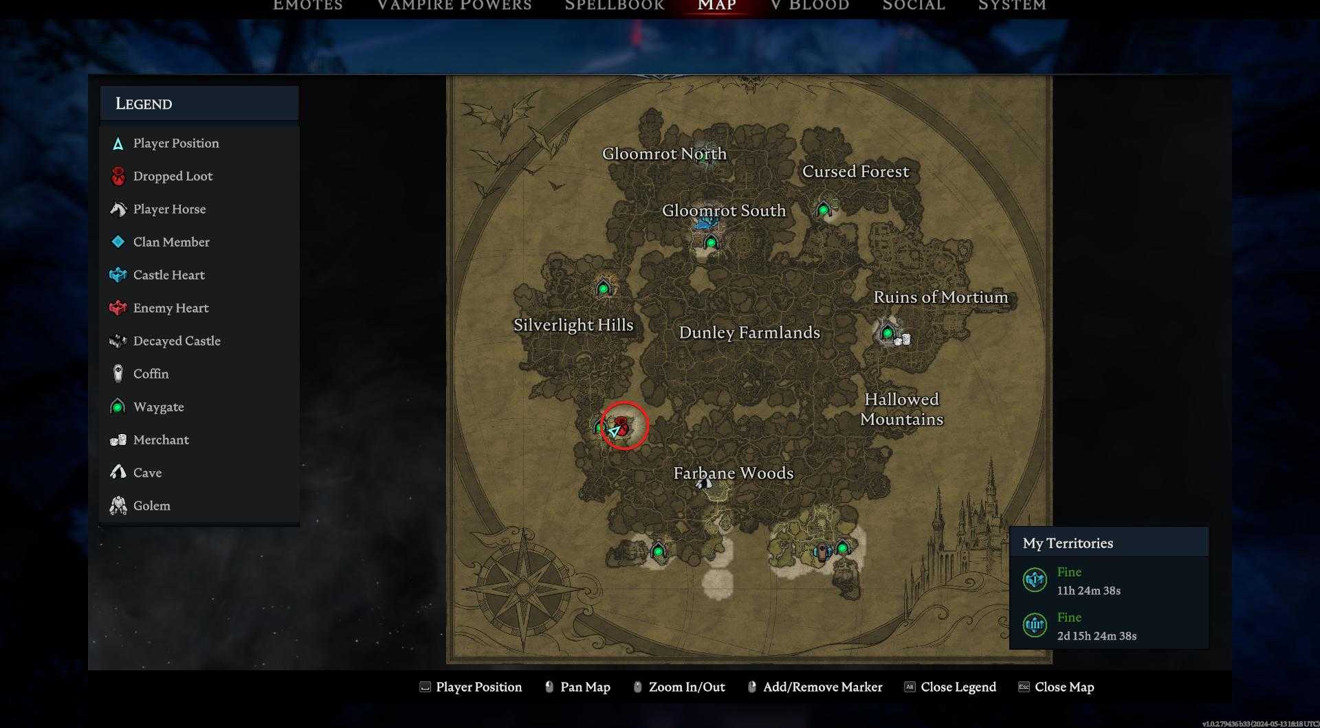 Dodge Polora's magical onslaughts to stay alive in V Rising!