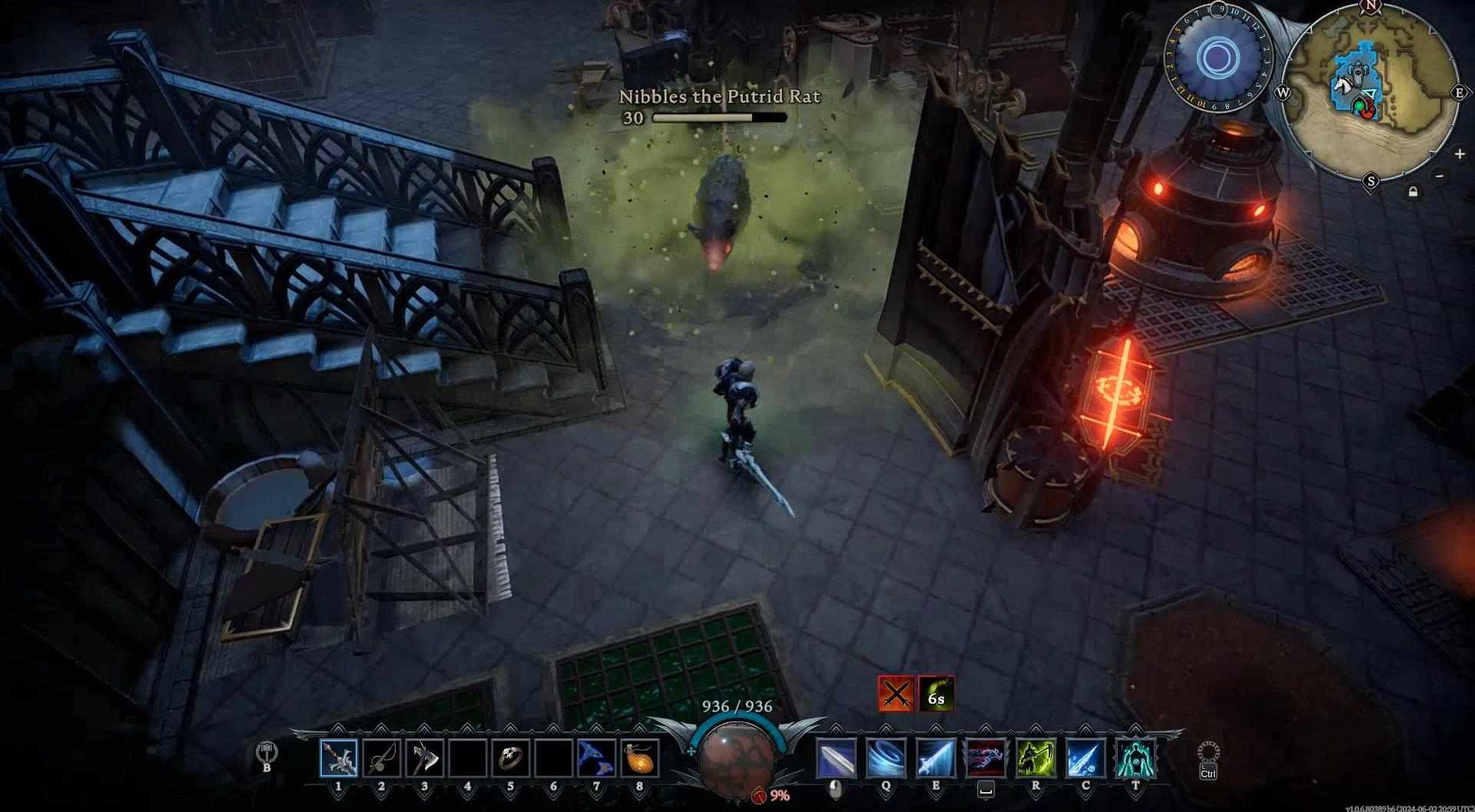 Prevent health regeneration at the Vermin Nest in V Rising.