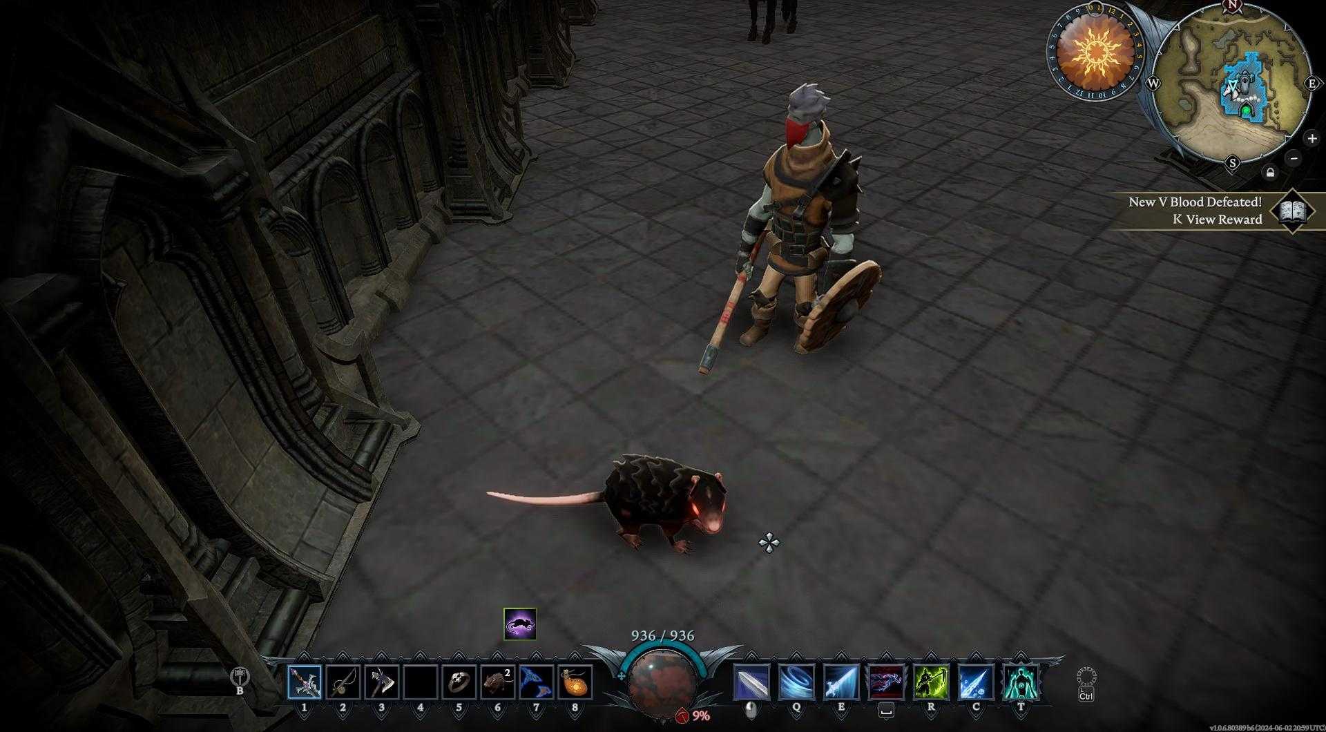 Unlock Rat Form after defeating Putrid the Rat in V Rising.