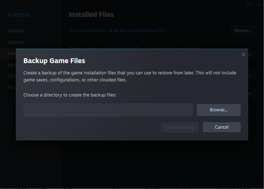 Manually backup important save files to prevent data loss.