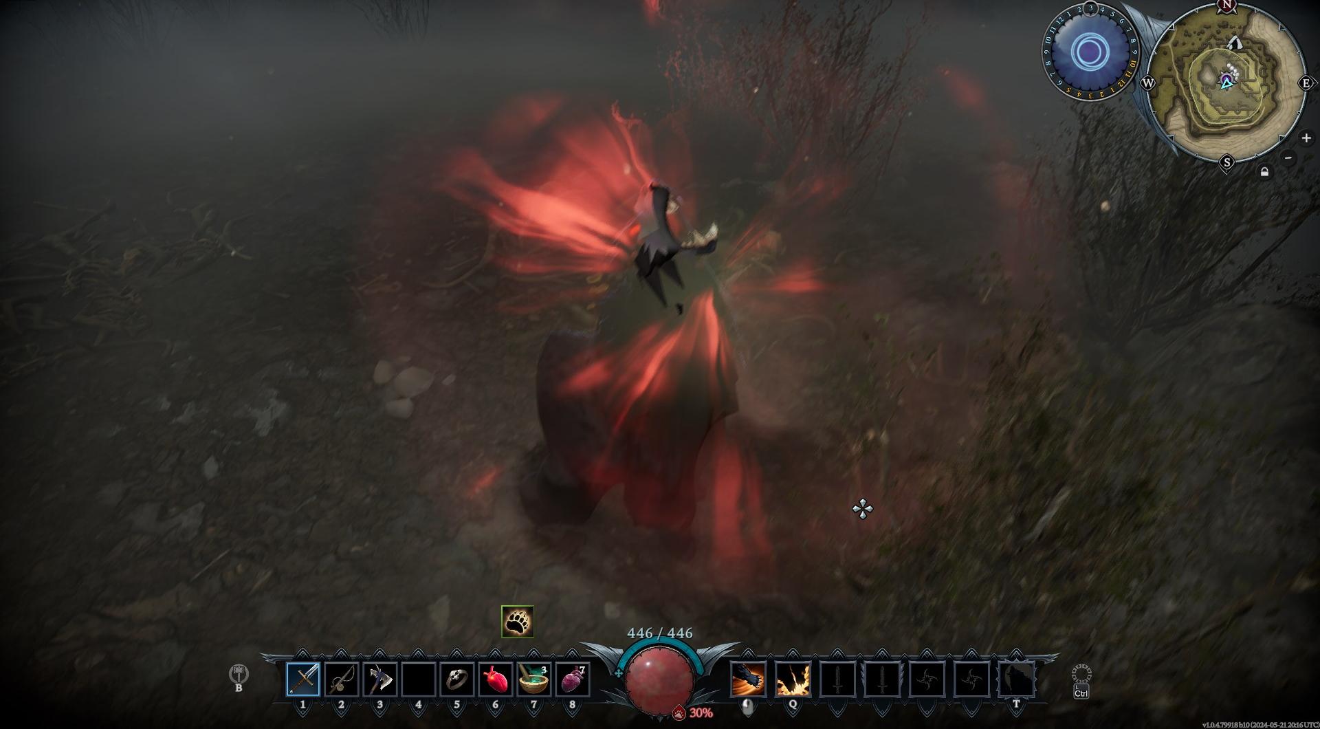 Roar like a bear, like a vampire bear in V Rising!