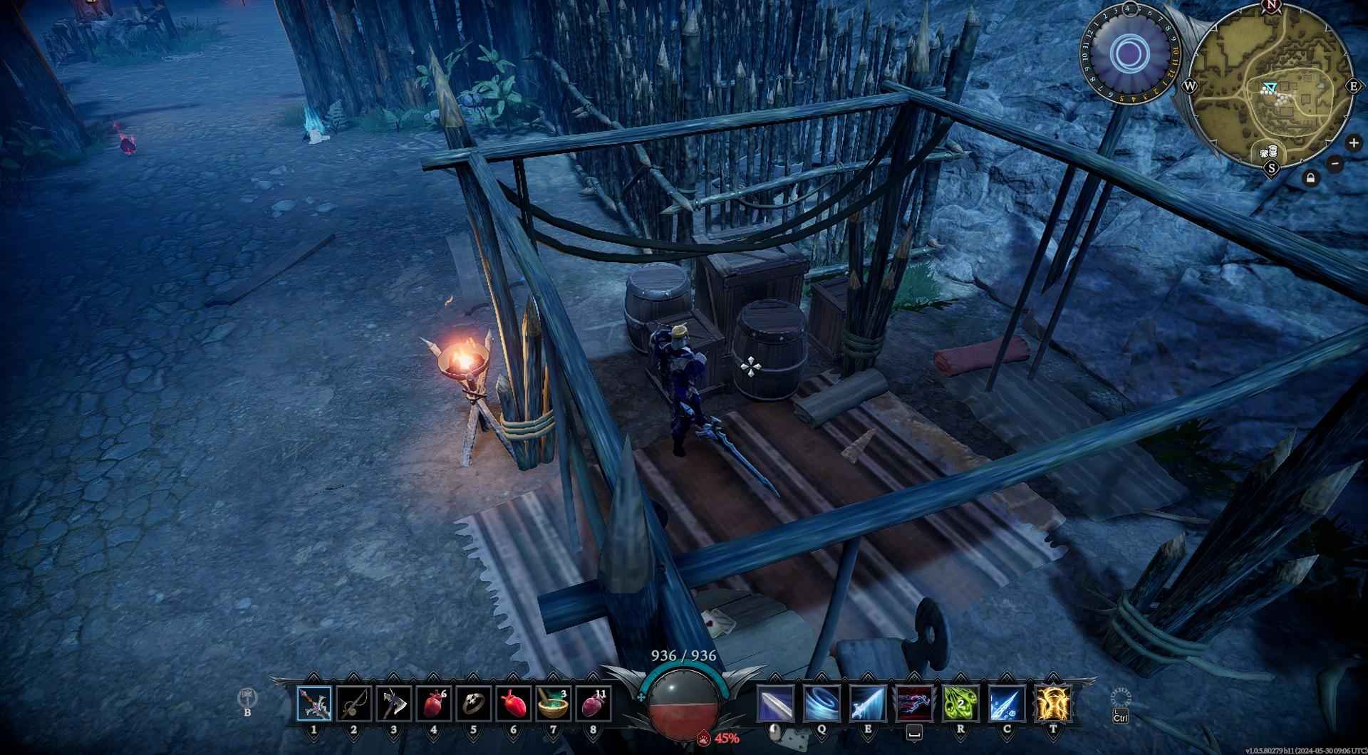 Raid chests for Coarse Thread in V Rising.