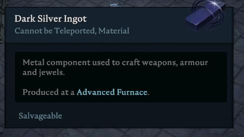 Craft Dark Silver Ingots like a master blacksmith in V Rising!