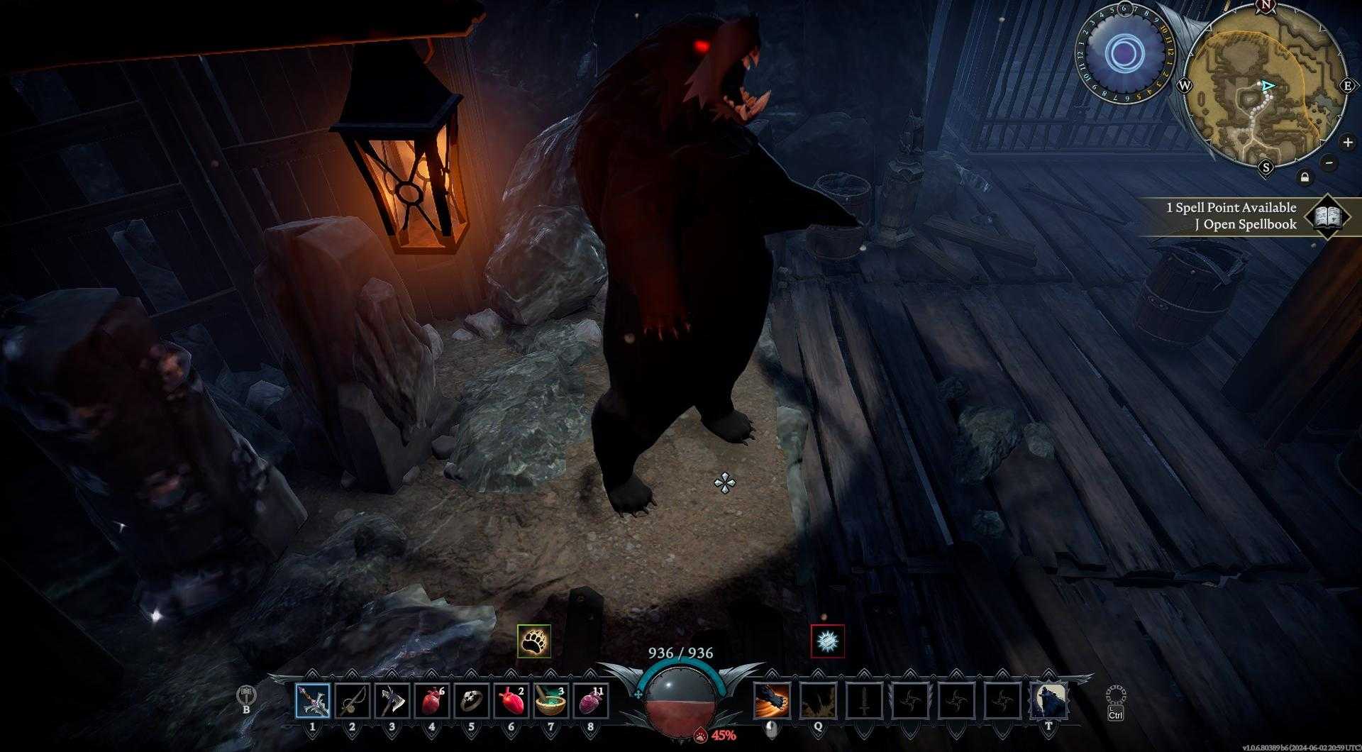 Transform into a Bear to avoid silver damage in V Rising!