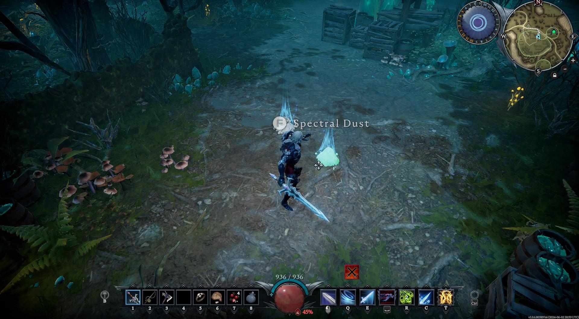 Upgrade your gear with Spectral Dust in V Rising.