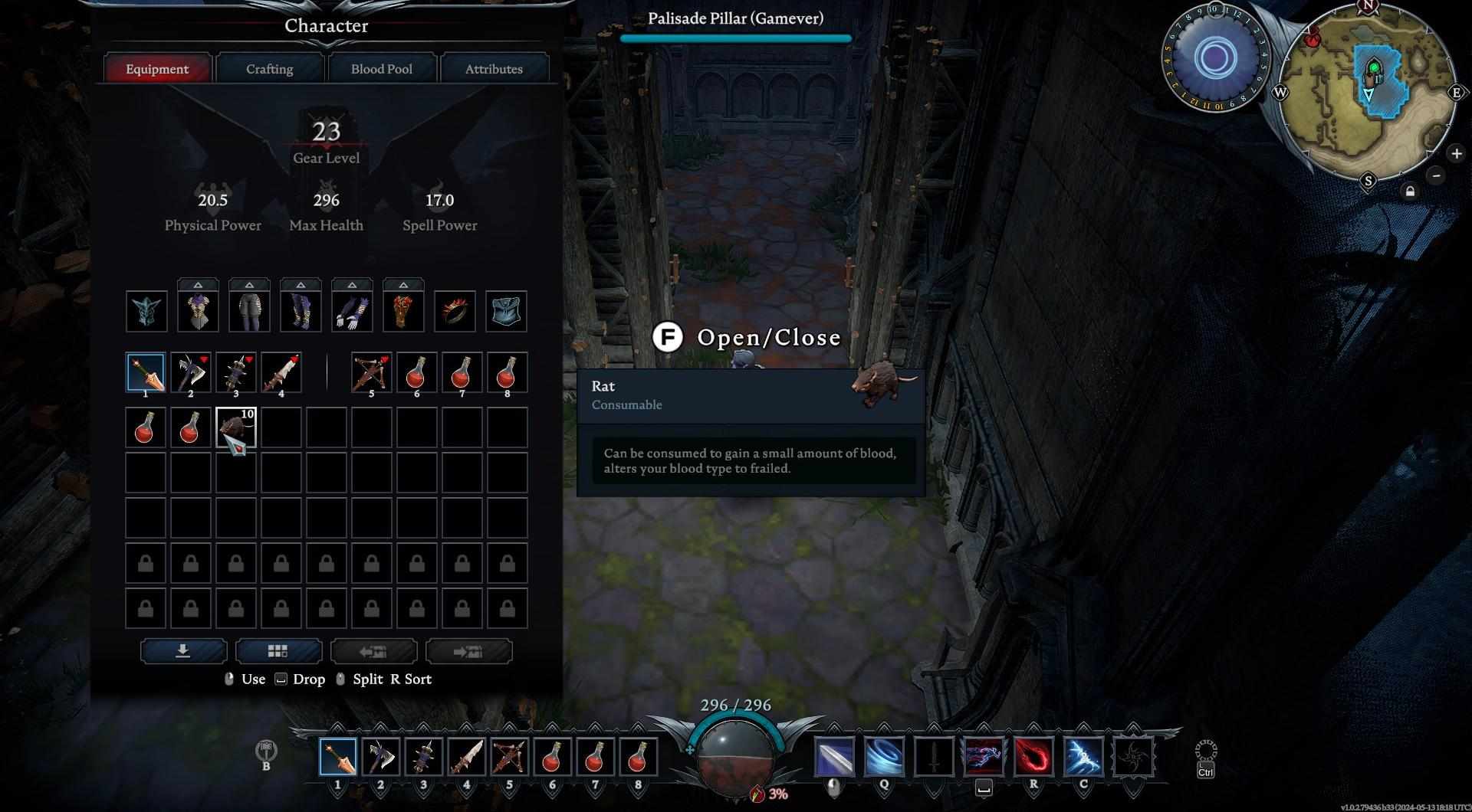 Craft Vermin Salve for health boosts in V Rising!