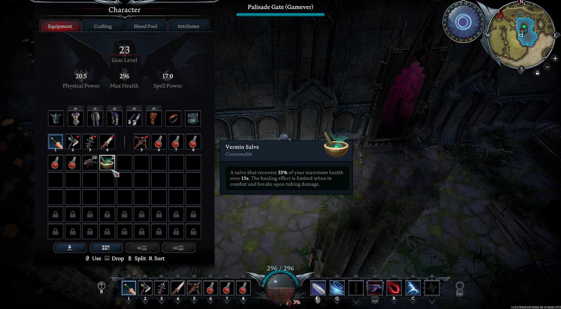 Find Blood Rose Brew for rapid healing in V Rising!