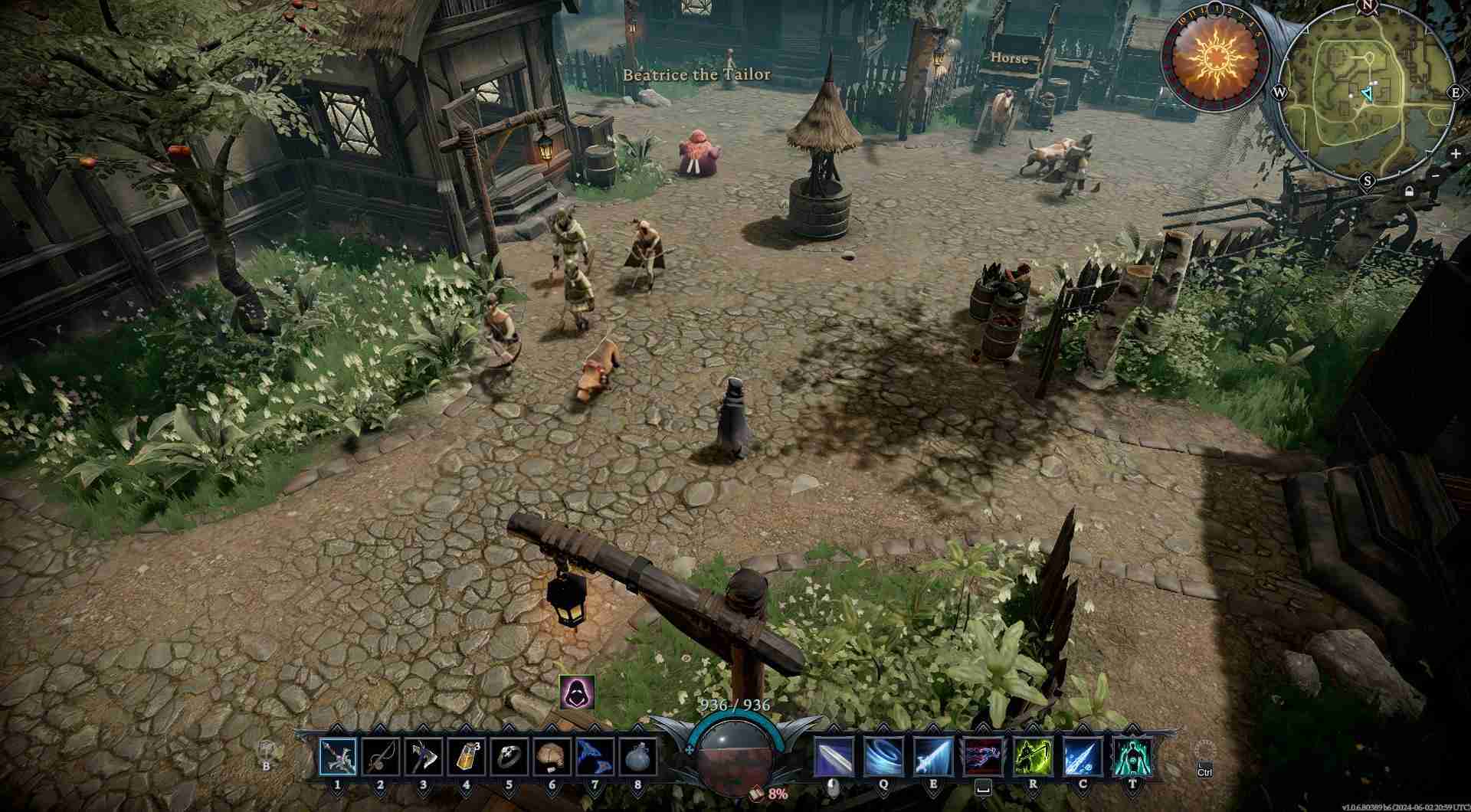 Clear out enemies before chasing Beatrice in V Rising.
