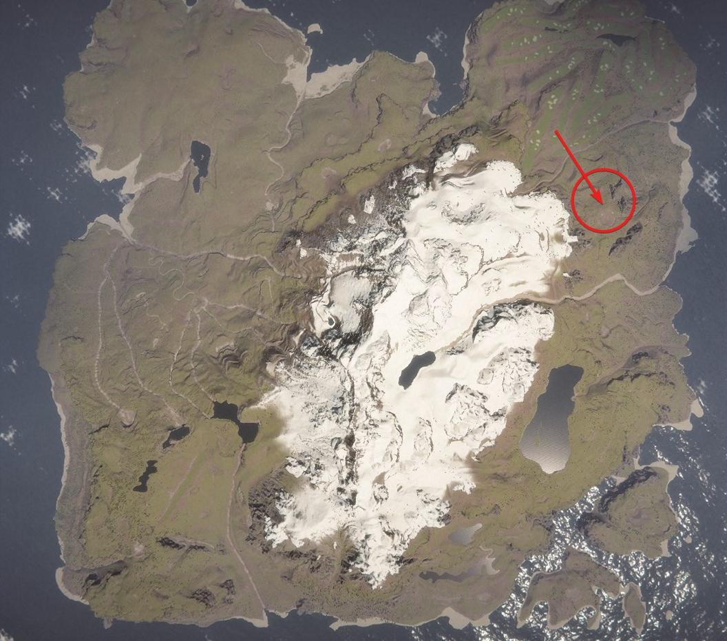 Head to the Pickaxe Cave on the northeast side of the island.