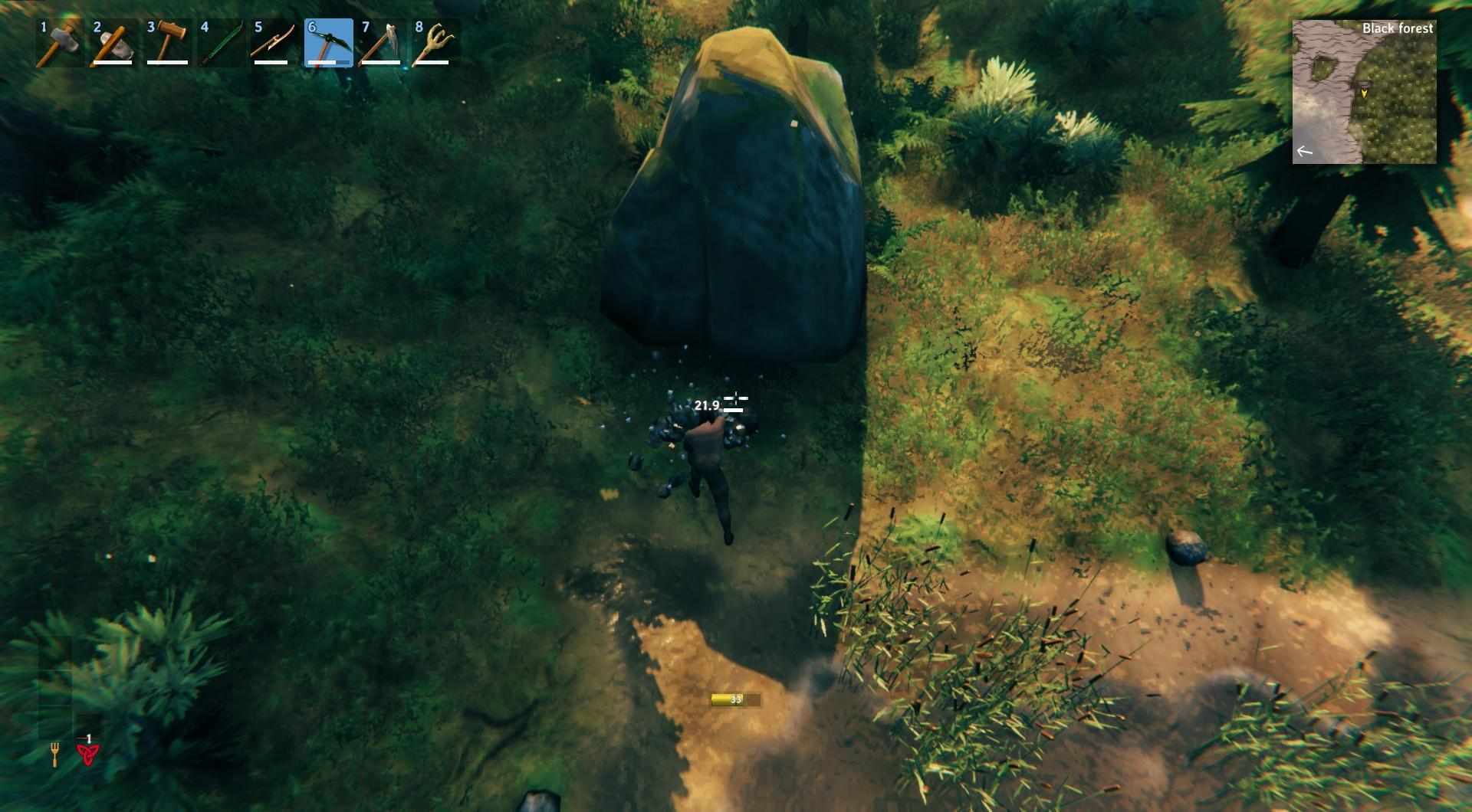 Markiere Zinn-Locations in der Valheim-Welt auf deiner Karte für eine einfache Referenz.