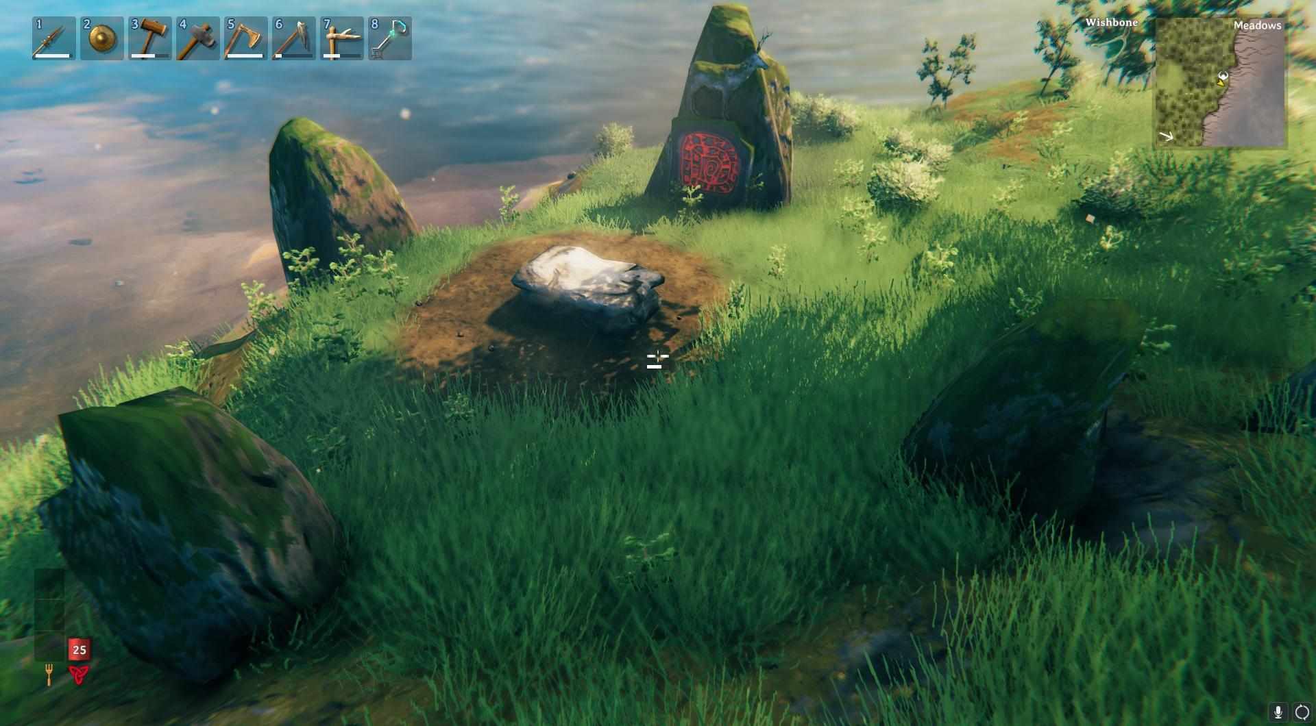 Altar in dem Meadows biom.