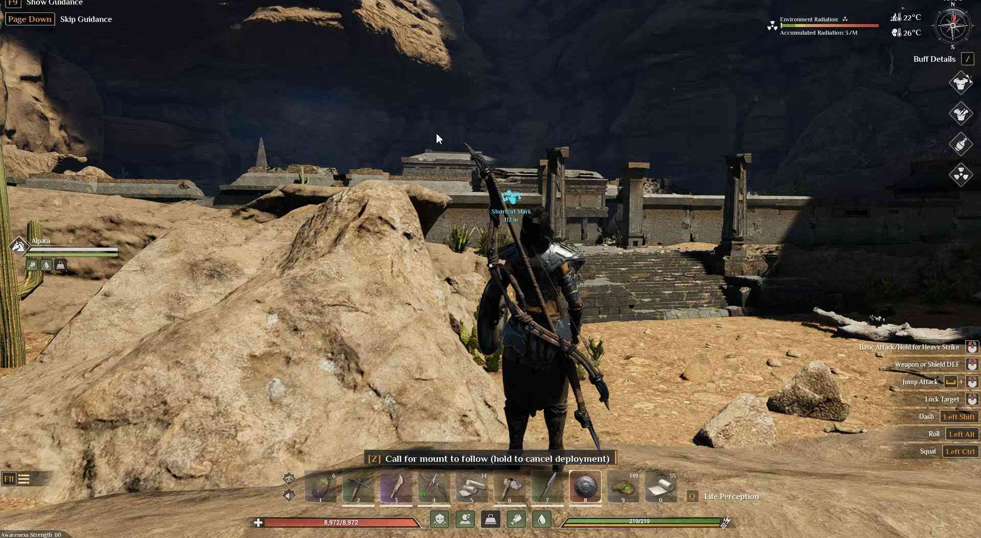 Find the Barbarian Camp in the northeastern Wastelands in Soulmask.