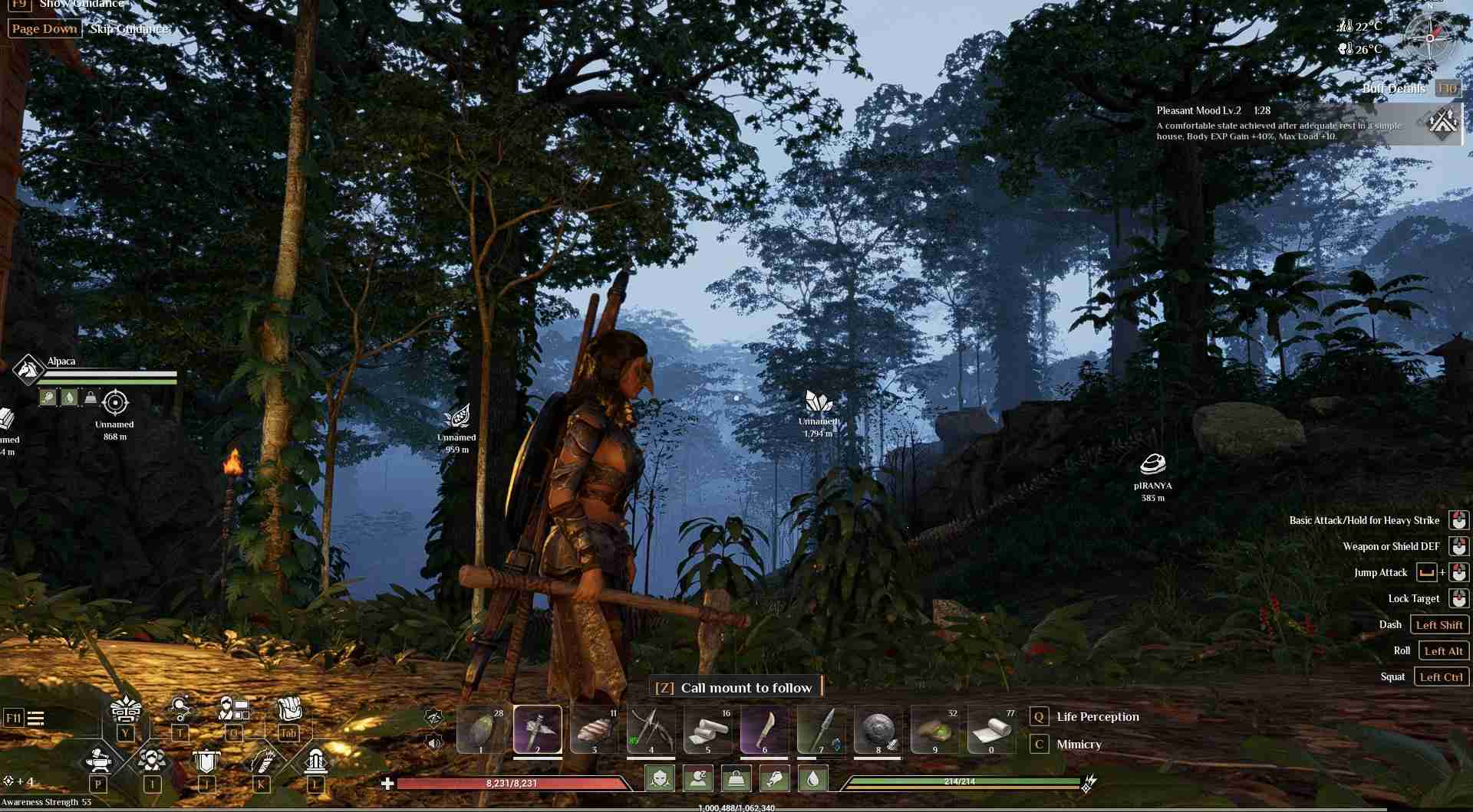Equip Your Pickaxe in Soulmask.