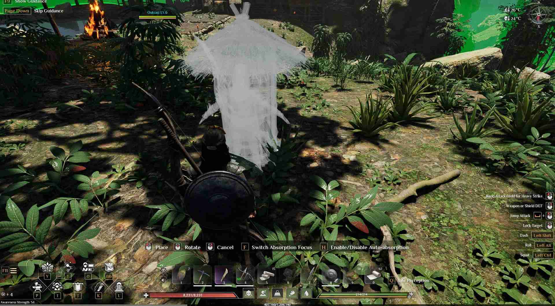 Place your Beehive in your camp in Soulmask.