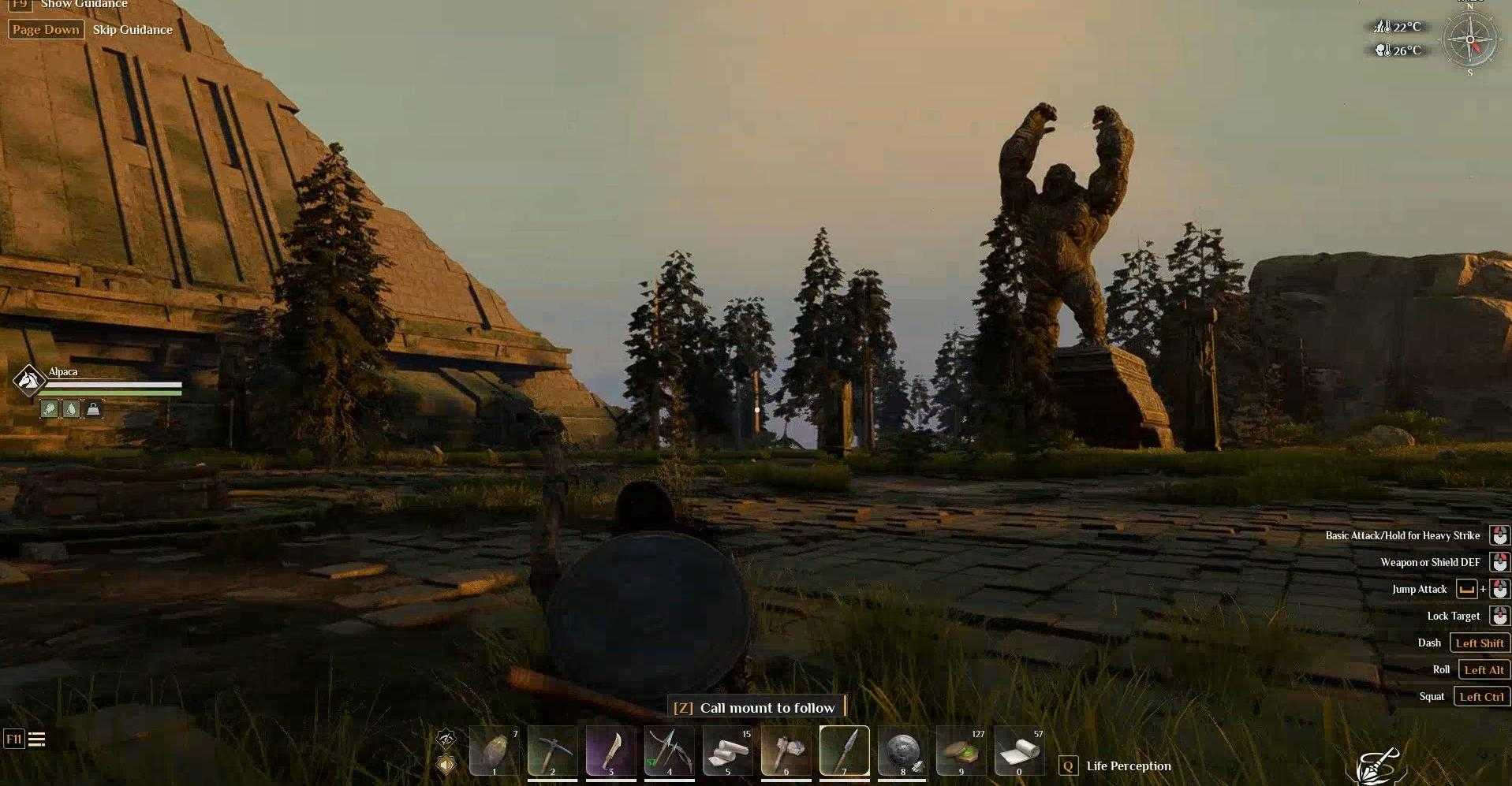Equip Legendary Iron Set for maximum protection in Soulmask.