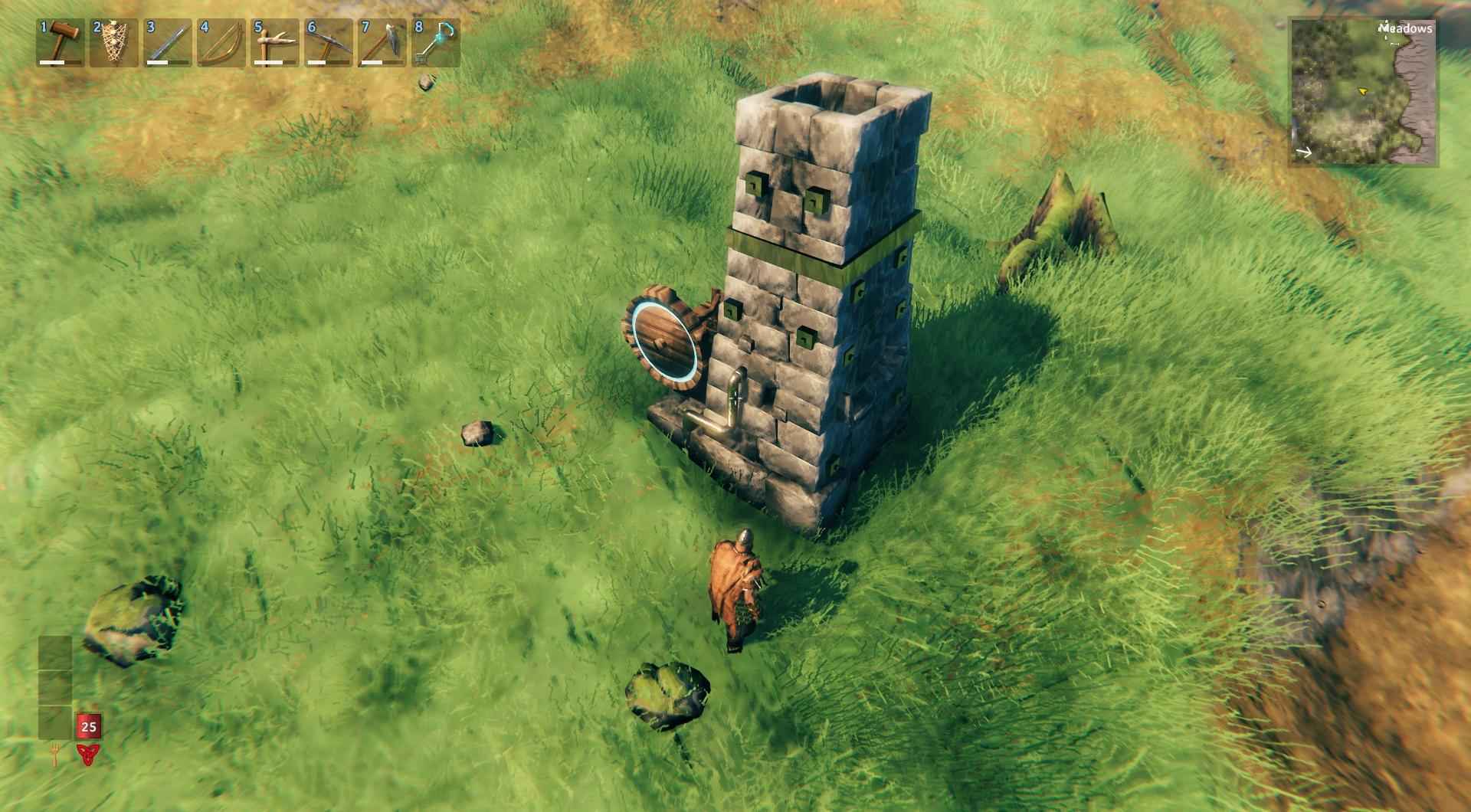 Hochofen in Valheim.