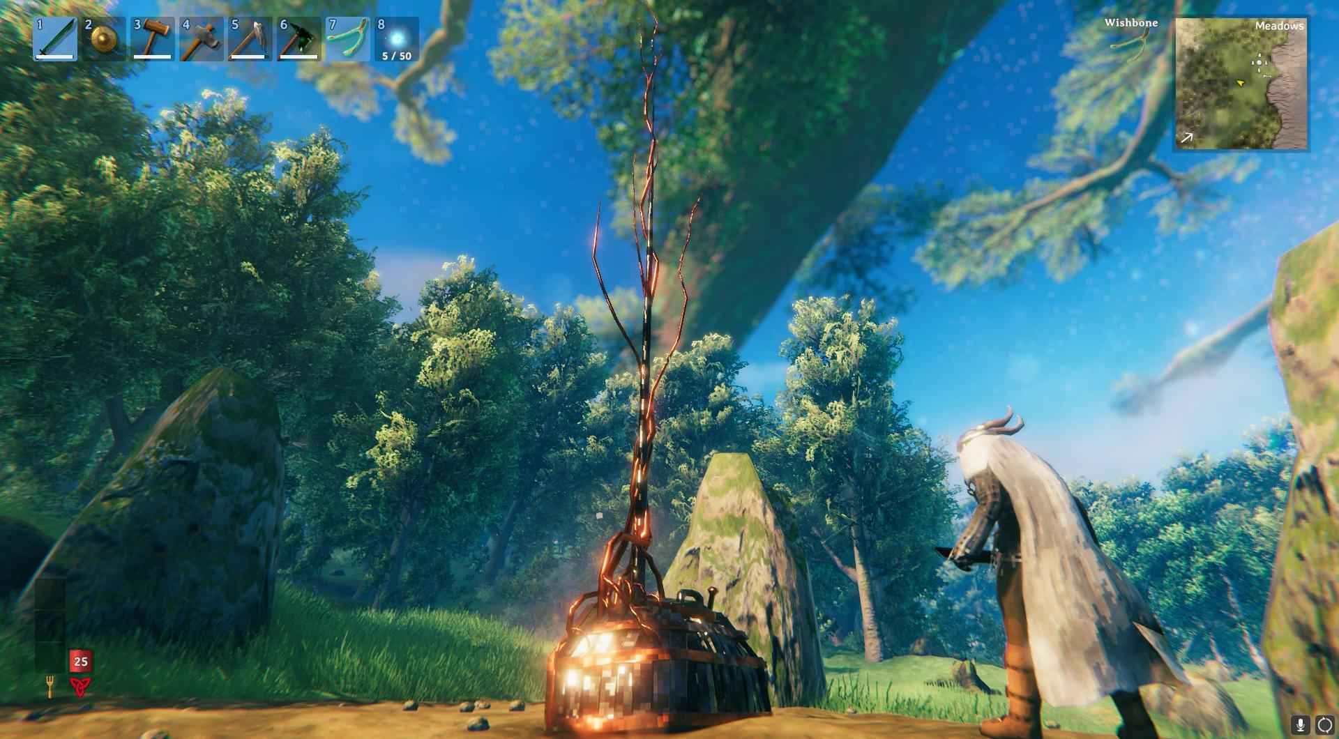 Baue den mystischen Obliterator in Valheim.