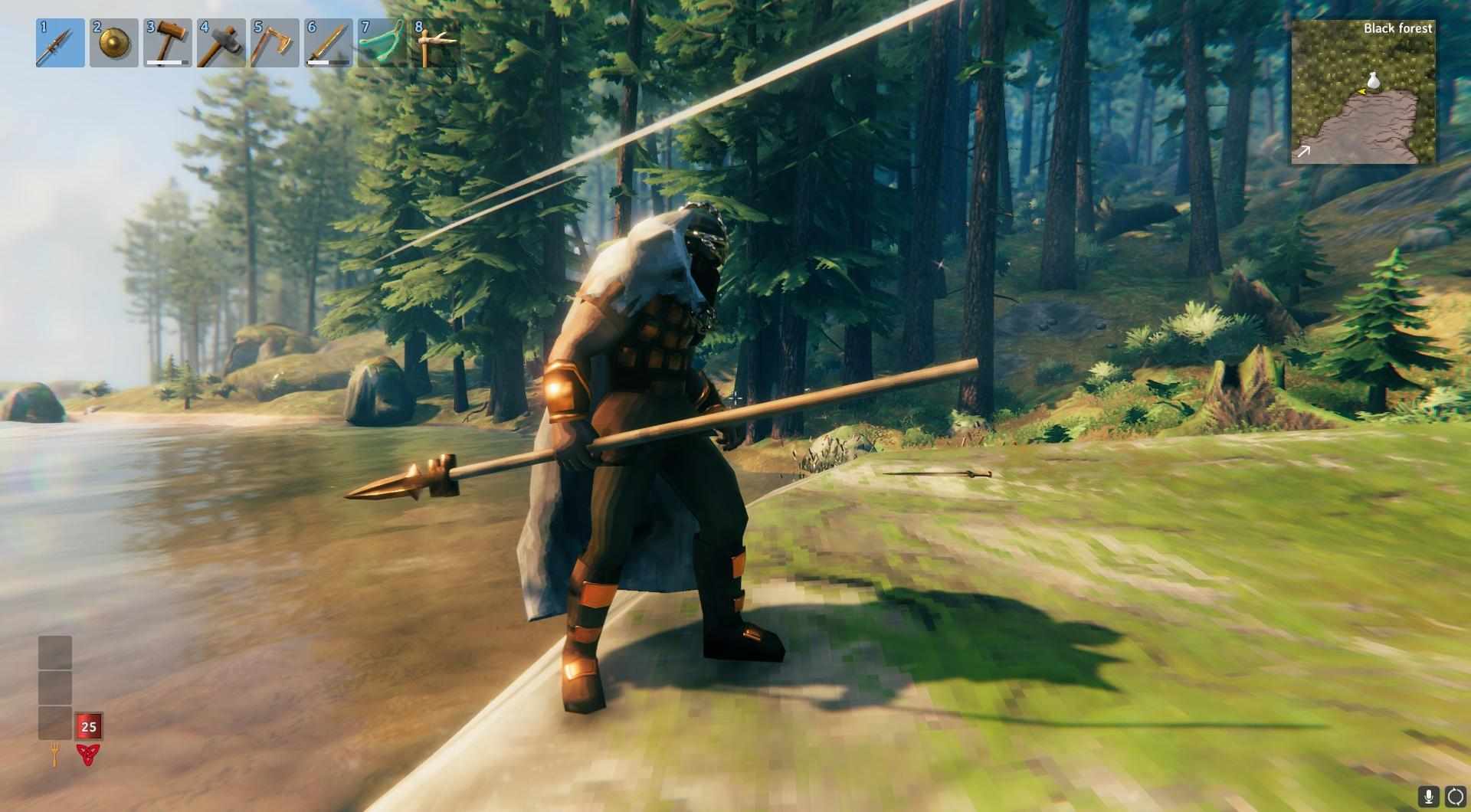 Craft Bronze-Speer in Valheim.