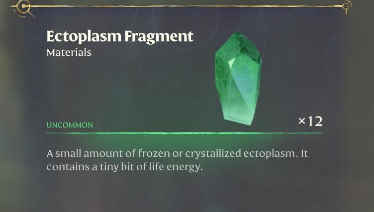 Ektoplasmafragmente sind wesentlich für den Fortschritt im Spiel.