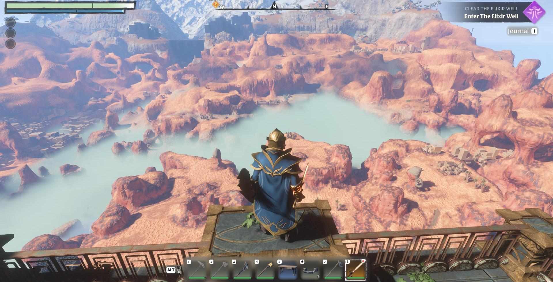 Rüste deinen Flammenaltar auf Level 4 auf, um auf die letzte Biome zuzugreifen.