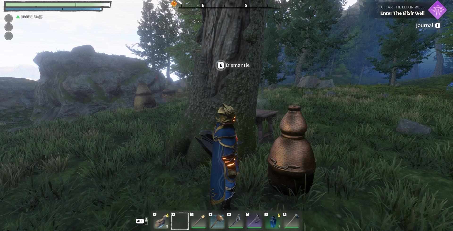 Das Herstellen eines Athanors ermöglicht den Zugang zu mächtigen Zaubersprüchen in Enshrouded.