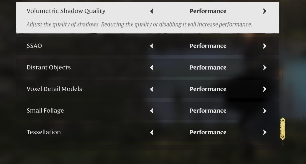 Wähle die Option "Performance", um die FPS zu erhöhen.