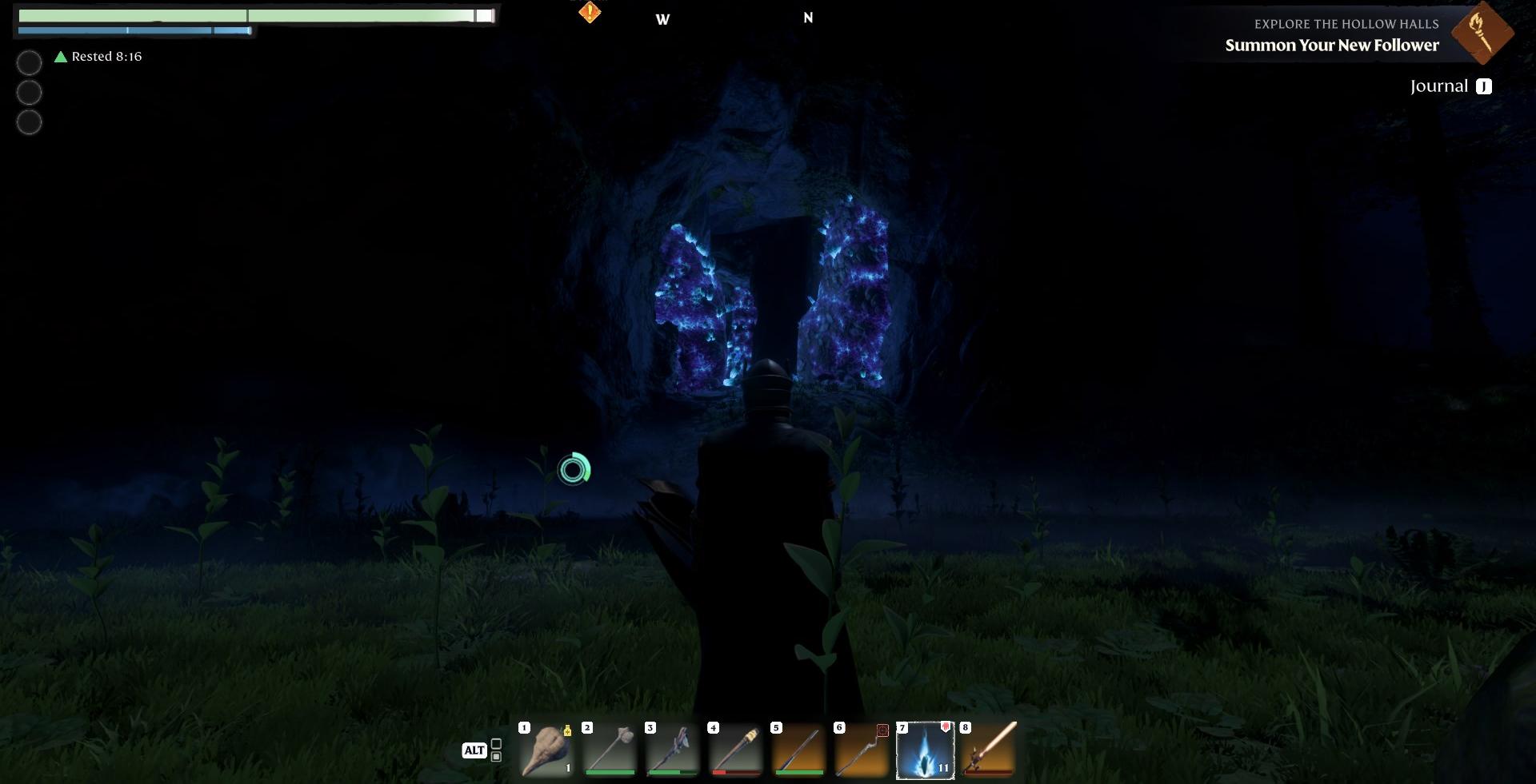 Rüste deine Spitzhacke aus und tauche in dunkle Höhlen ein, um Luminous Growth zu finden.