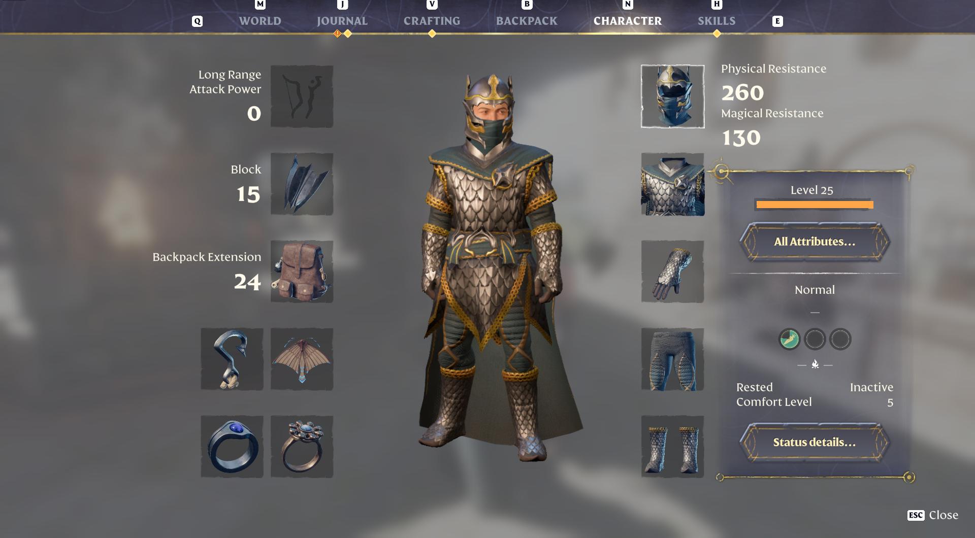 Du kannst die verschiedenen Ausrüstungssets in Enshrouded herstellen.