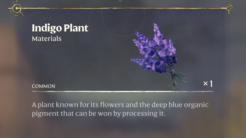 Du erkennst Indigo-Pflanzen in Enshrouded leicht.
