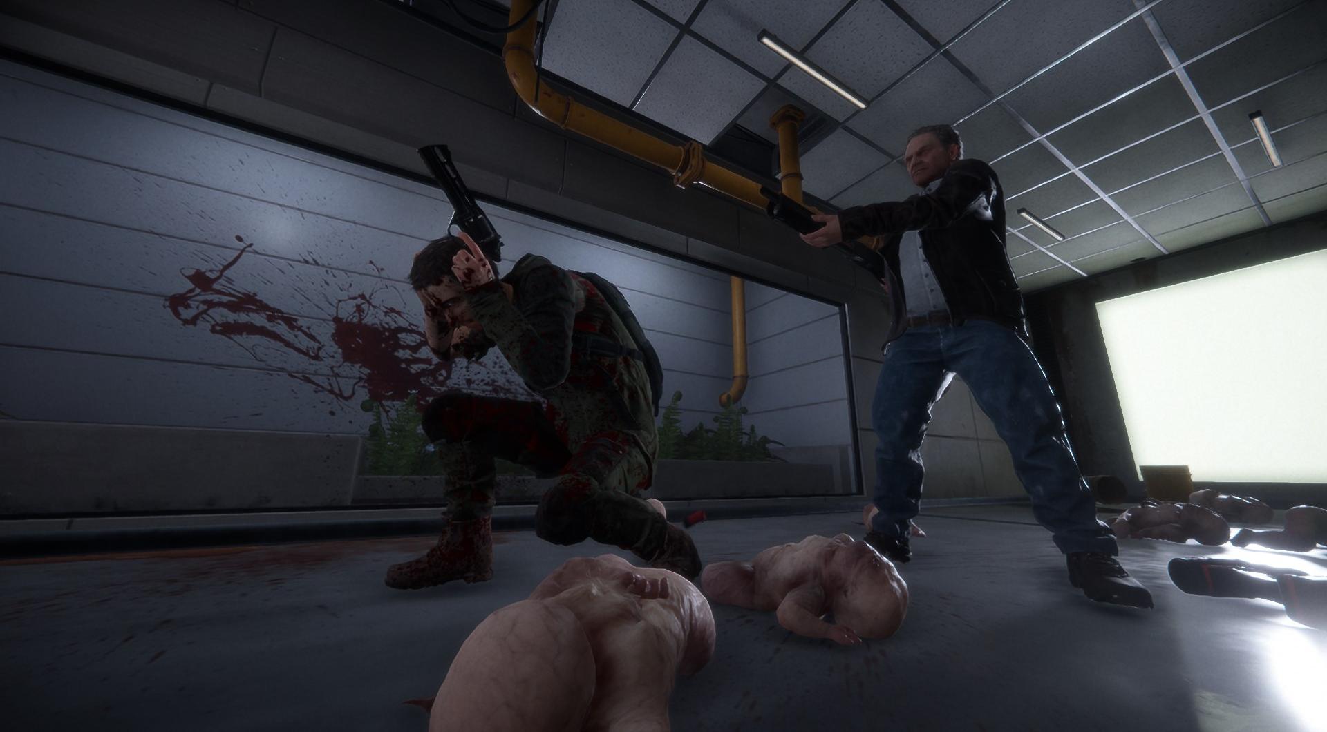 Erlebe fesselnde Offenbarungen in einer Cutscene.