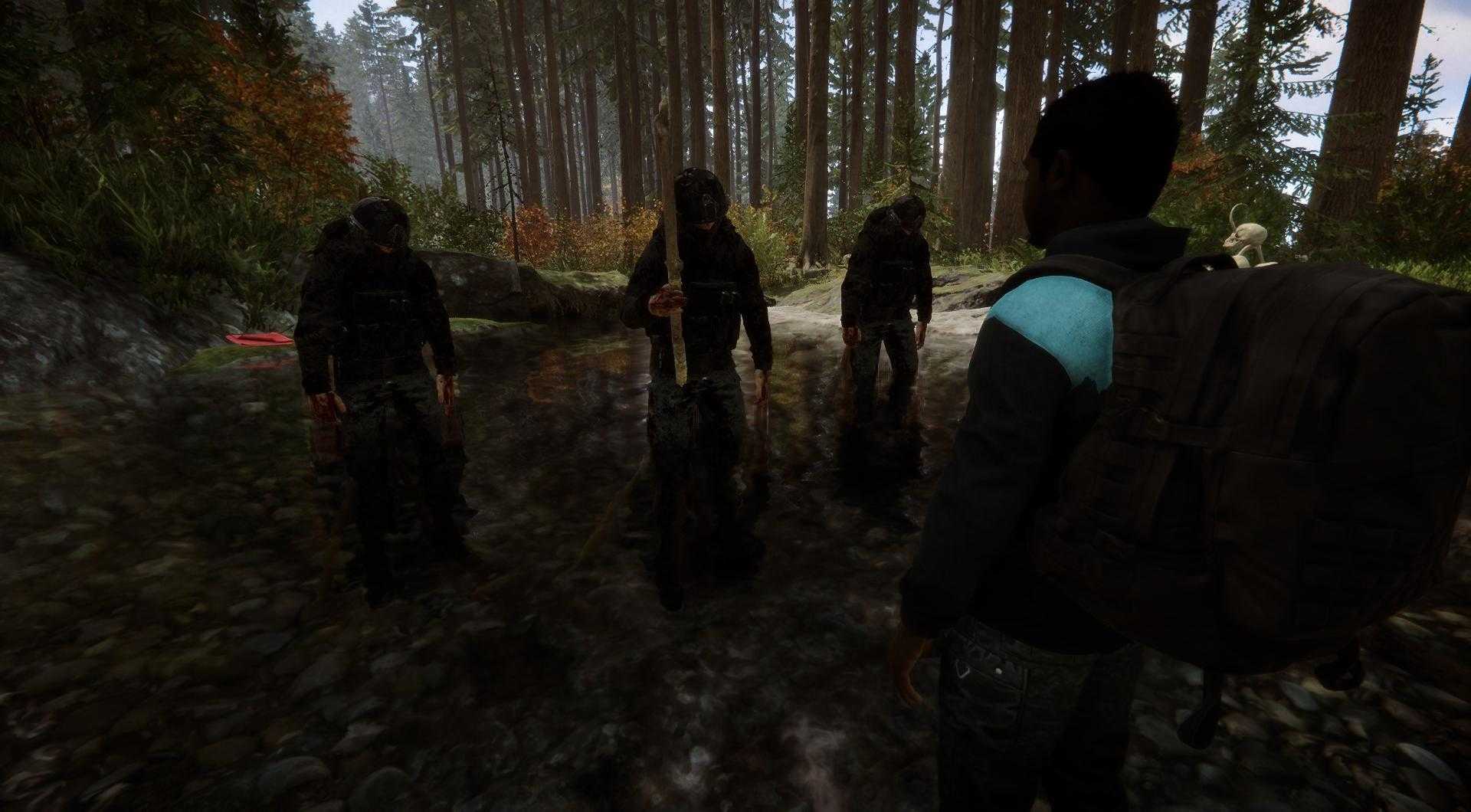 Wenn du auf drei tote Soldaten triffst, bedeutet das, dass du am richtigen Ort bist.