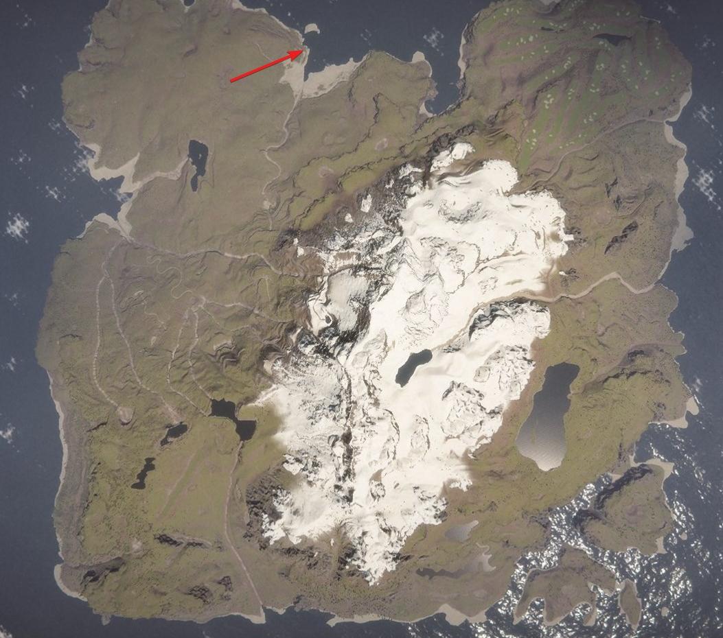 Mache dich auf den Weg nach Norden der Insel.