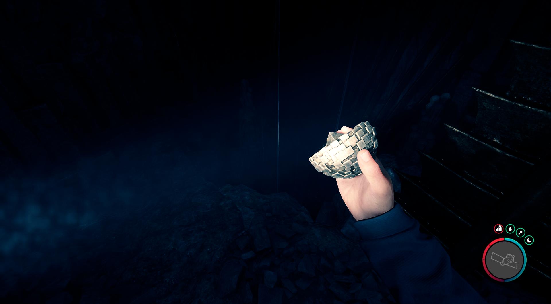 Entdecke verborgene Geheimnisse mit dem Artefakt in Sons of the Forest.