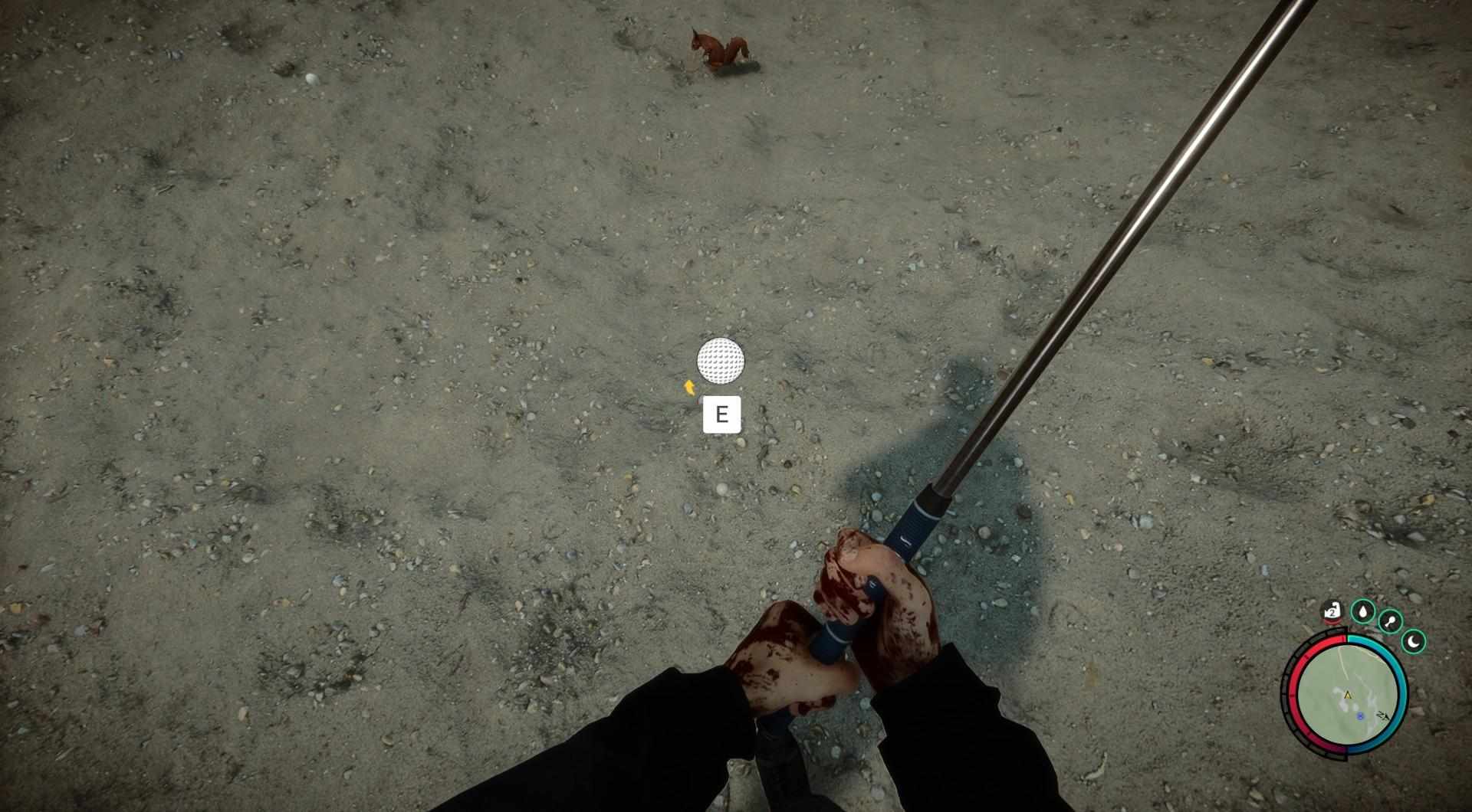 Besorge Golfbälle für ein Spiel.