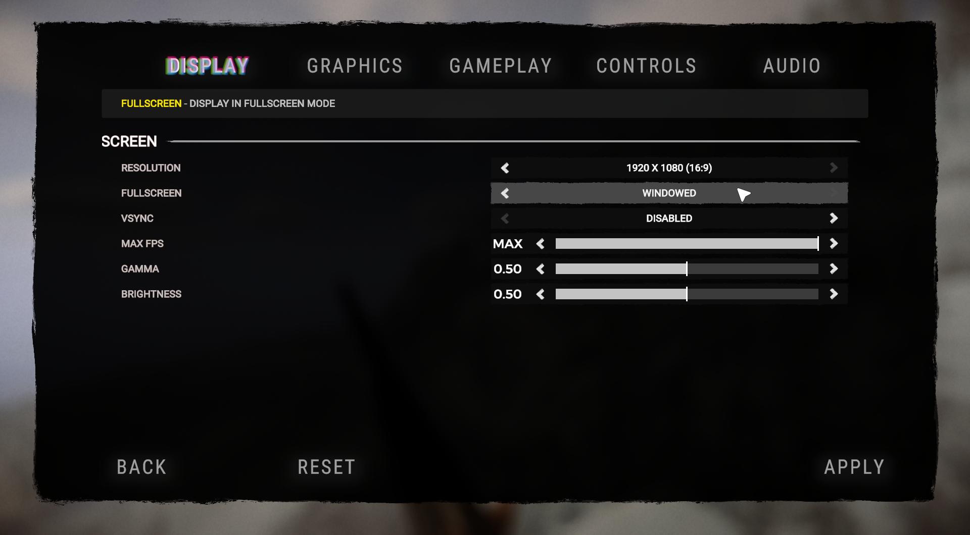 &nbsp;&nbsp;&nbsp;&nbsp; Wechsel in den Fenstermodus ohne Rahmen für einen FPS-Boost.