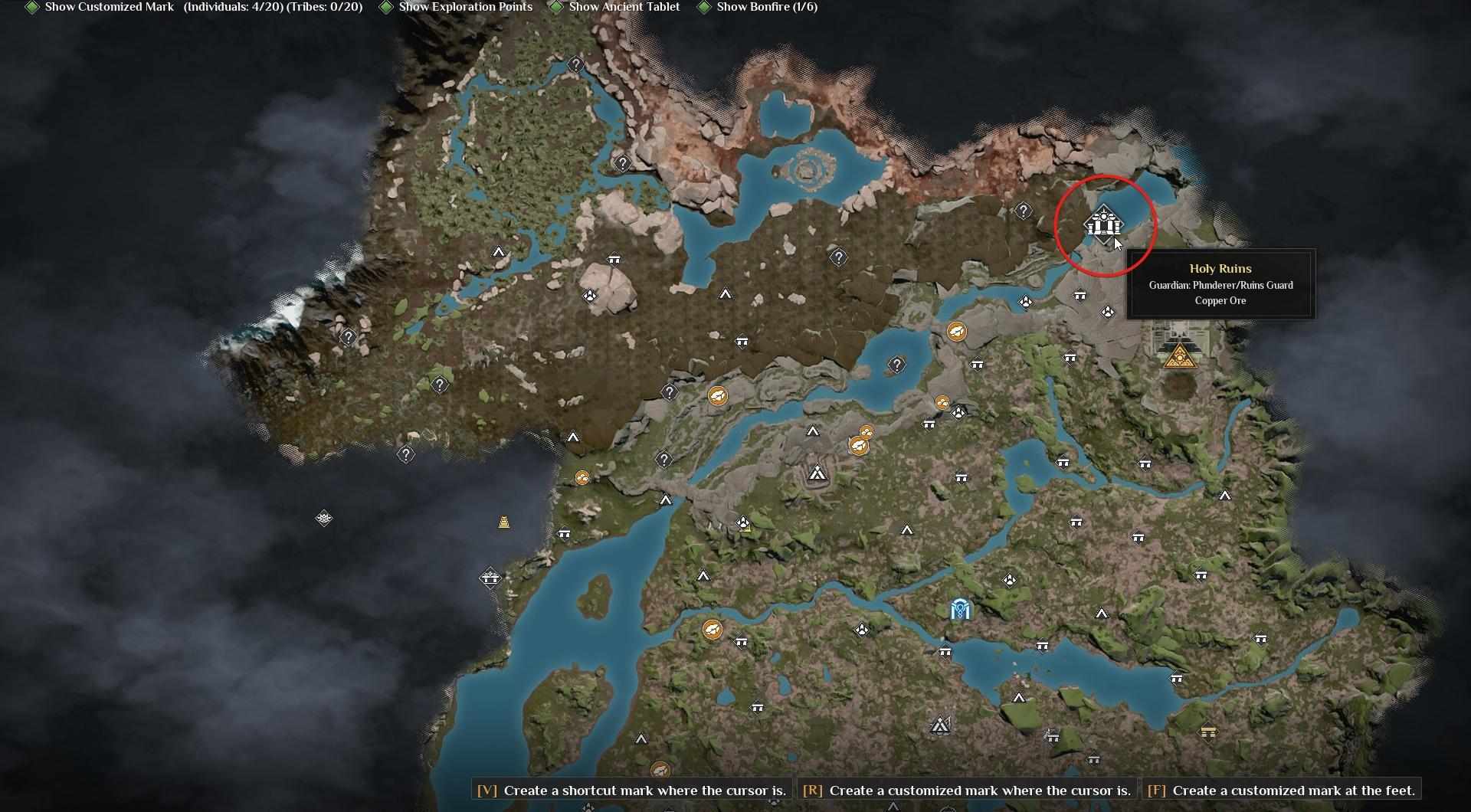 Betritt die Holy Ruins, um Portalteile in Soulmask zu sammeln.