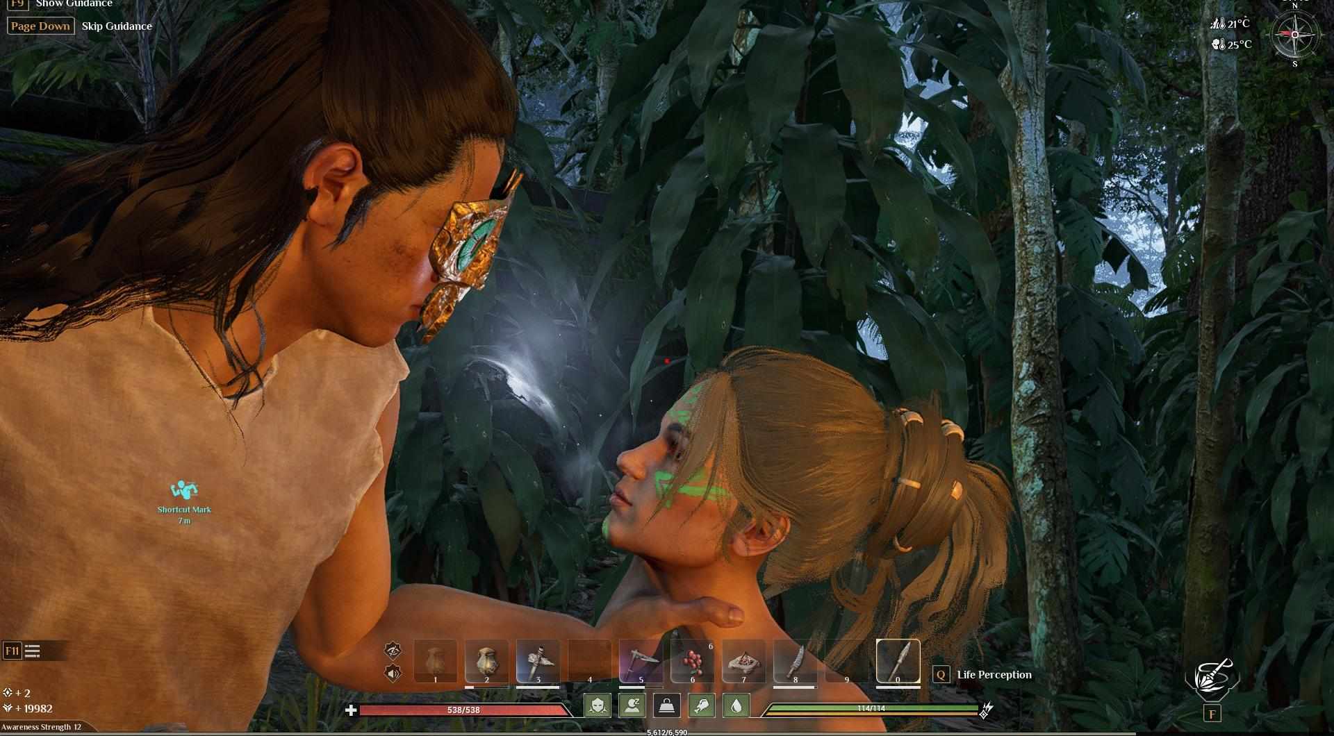 Rekrutiere NPCs, um Geheimnisse in Soulmask zu enthüllen.