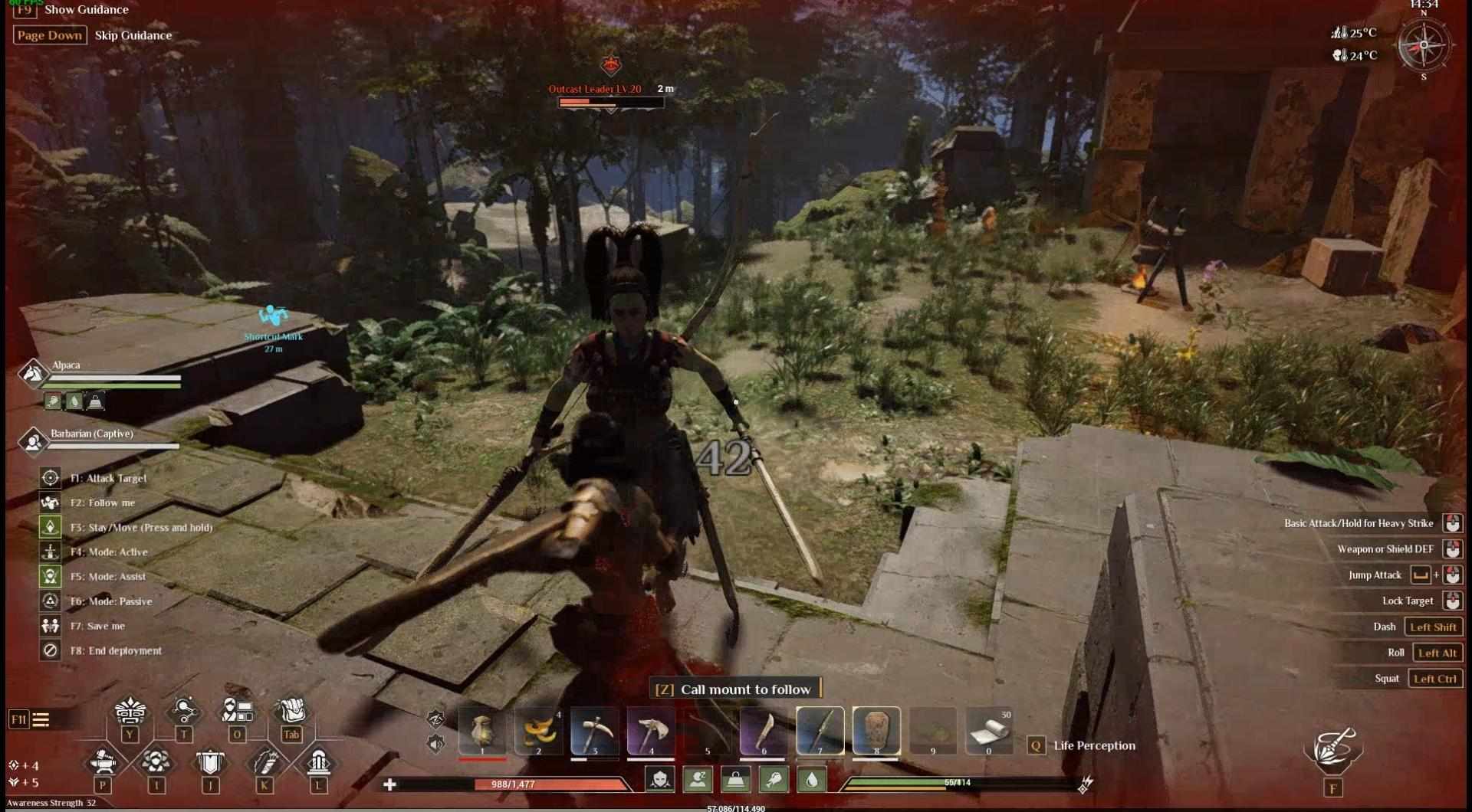 Besiege Elite-Ausgestoßene in Soulmask.