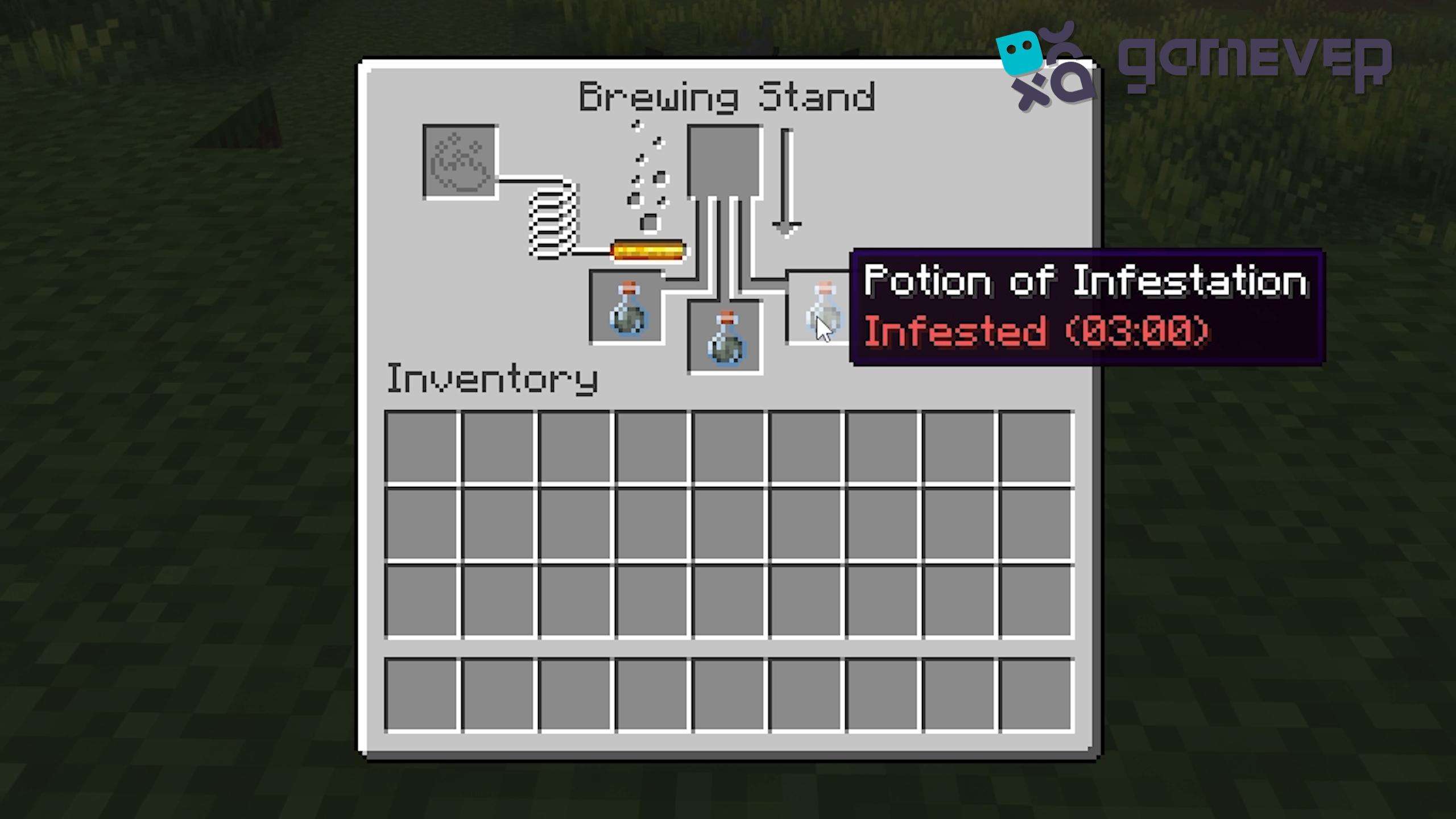 How To Make A Potion Of Infestation In Minecraft Gamever How To Make A Potion Of Infestation In Minecraft Gamever