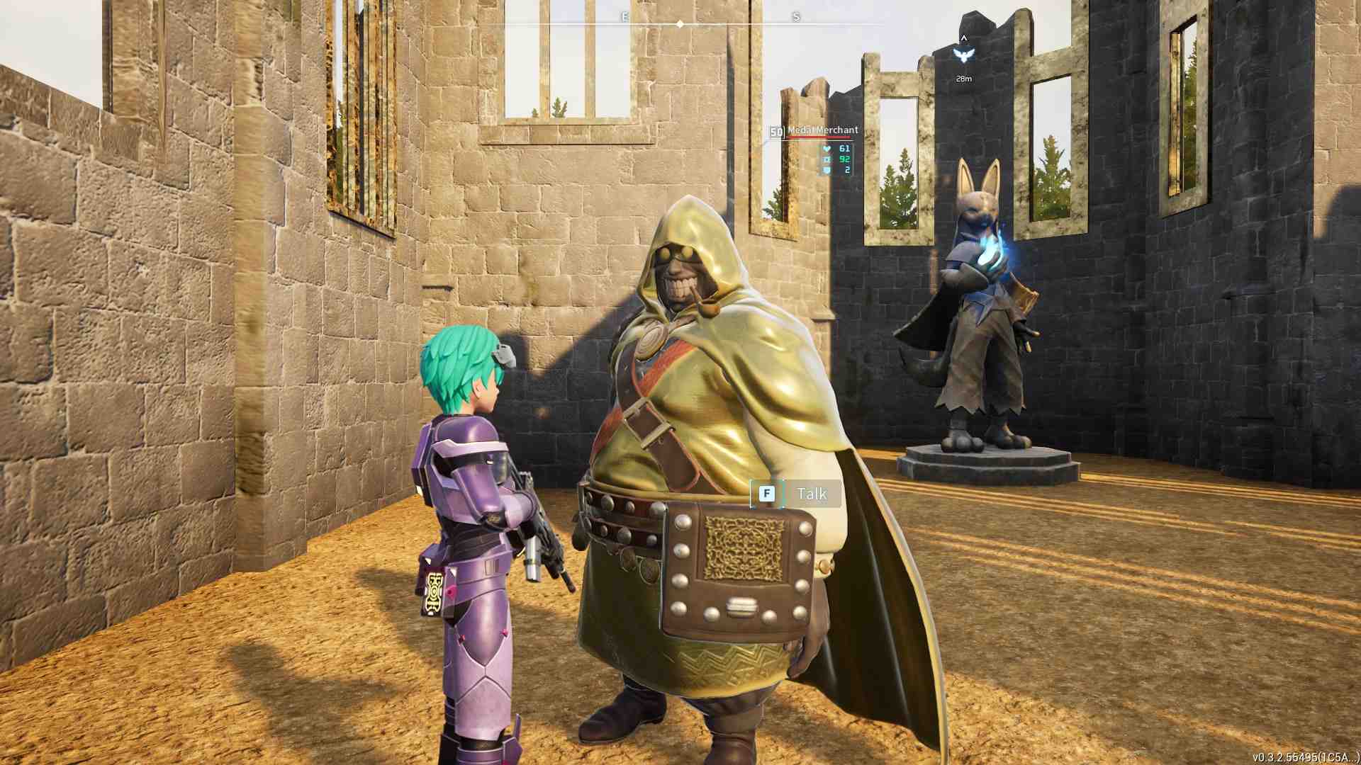 Locate the Medal Merchant in Palworld Sakurajima Update