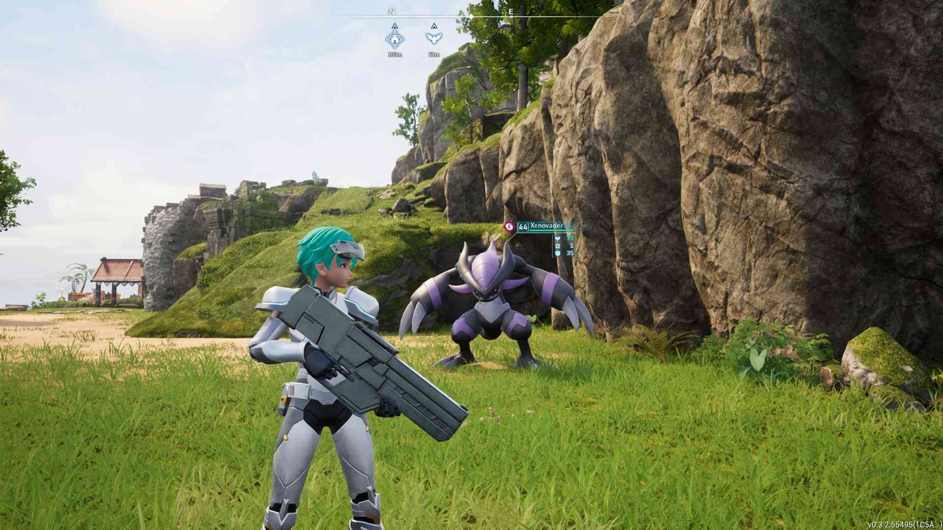 Erlebe die Kraft des Laser Rifle in Palworld Sakurajima