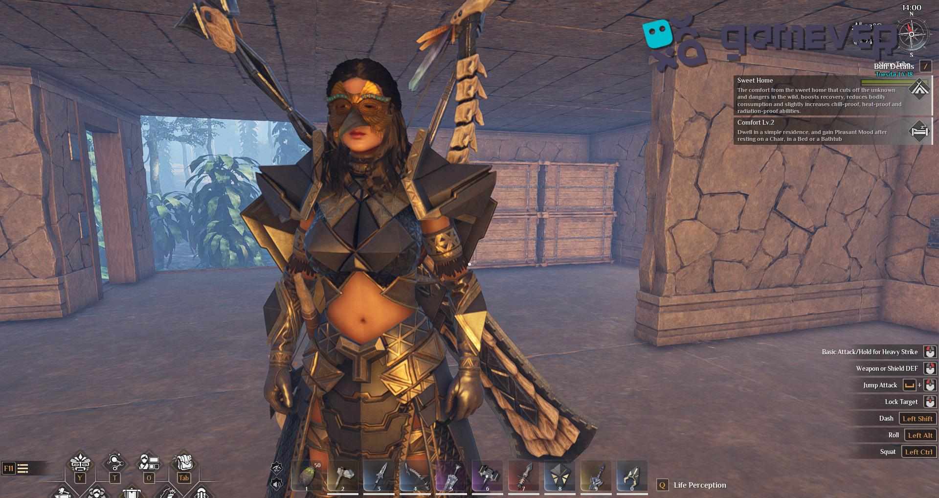 Encontrar la Máscara de Guardia Ironblood en Soulmask