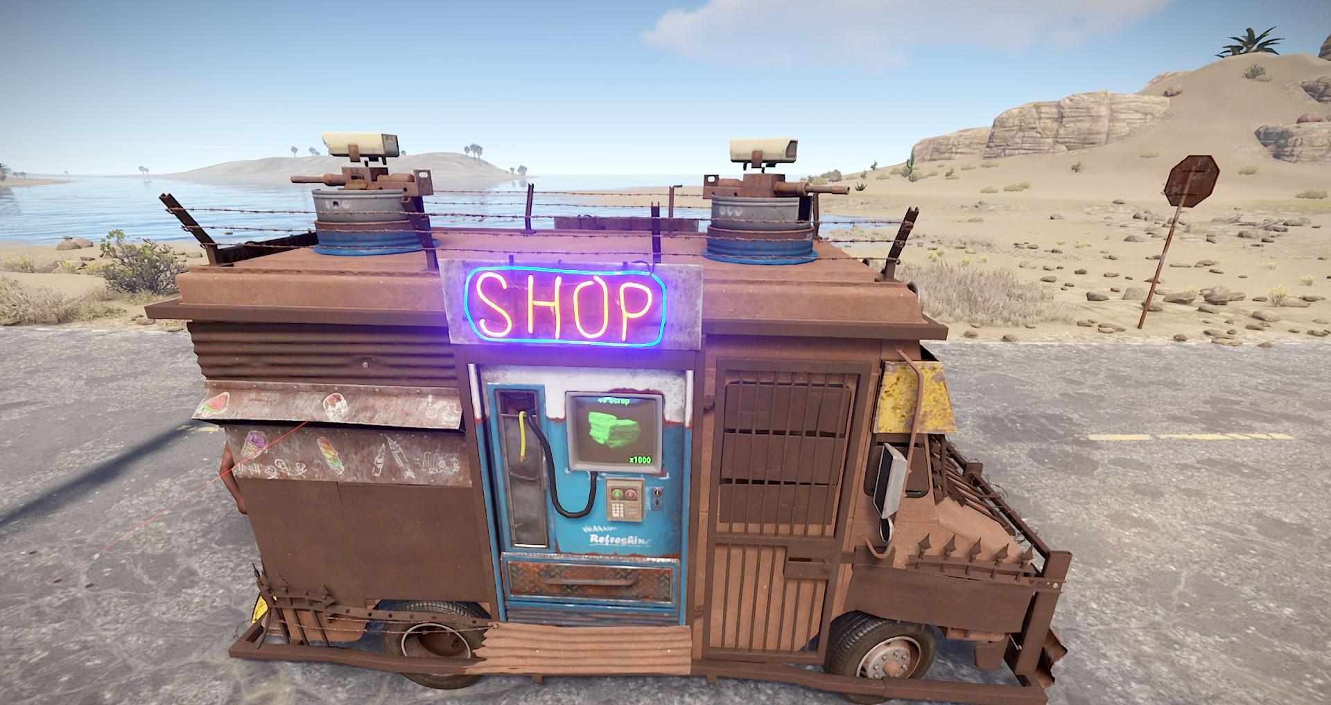 How to Find Traveling Vendor in Rust Road Renegades - gamever