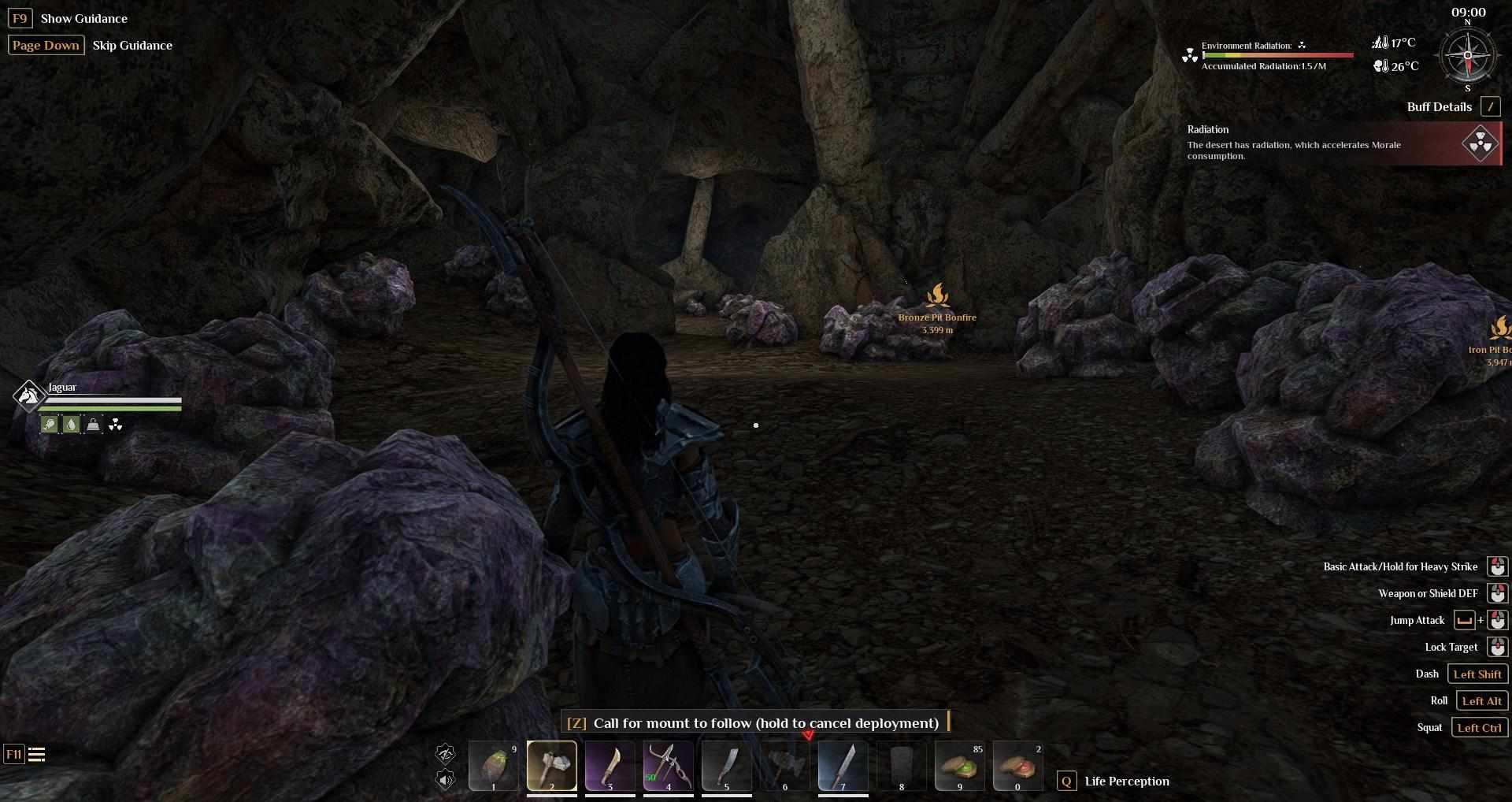 Finde Nitraterzim Plateau-Biom