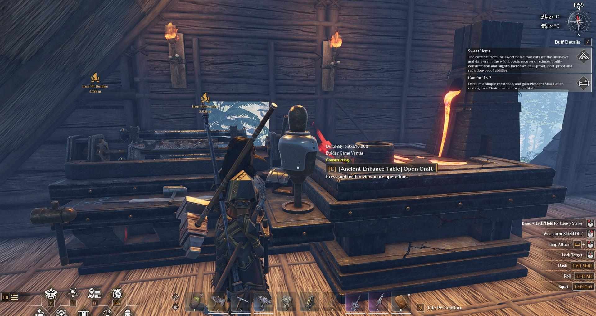 Stelle deinen Ancient Enhance Table in Soulmask her