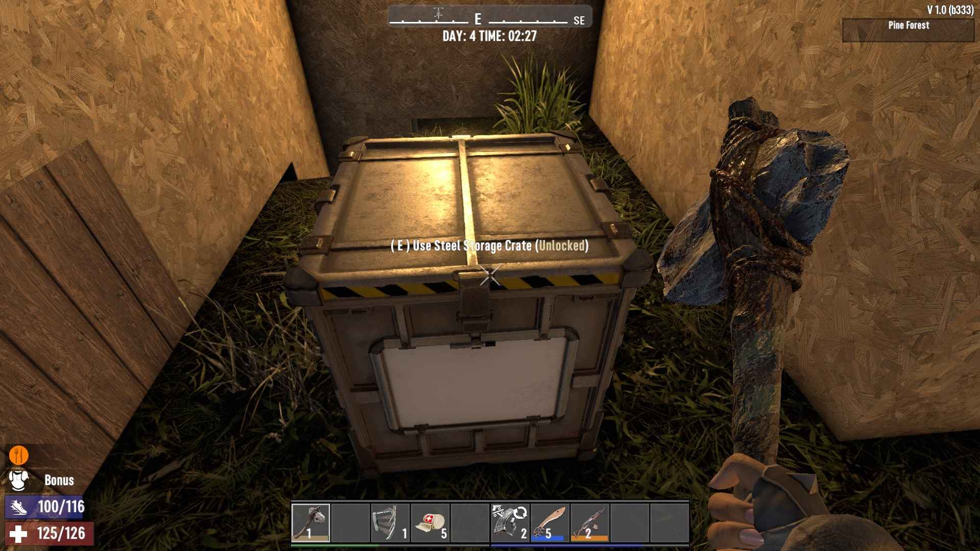 Upgrade Your Chests in 7D2D Update 1.0 for More Space