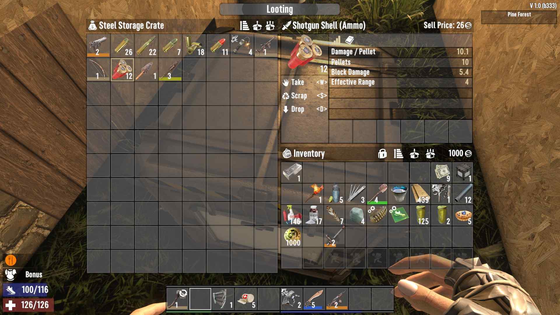 Utilize Every Inch of Your Storage in 7D2D Update 1.0