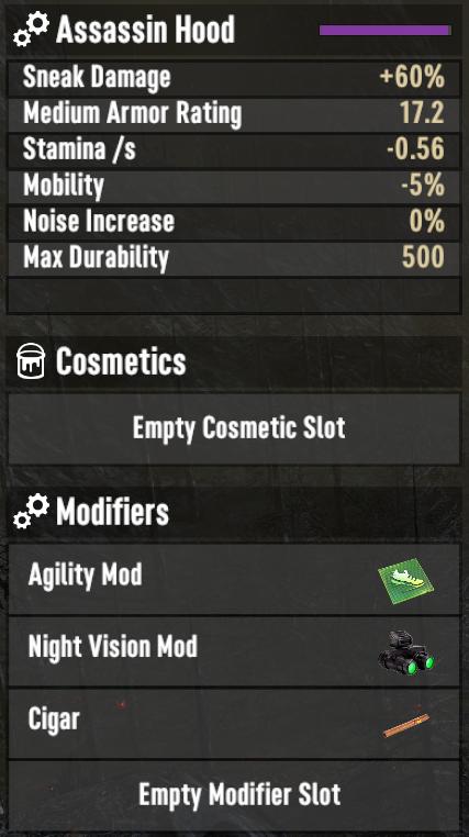 Modify your armor with modifications you need to be fast and agile in 7D2D Update 1.0