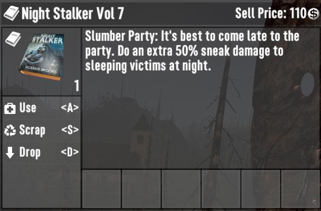  Increase sneak damage with key books and armor in 7D2D Update 1.0