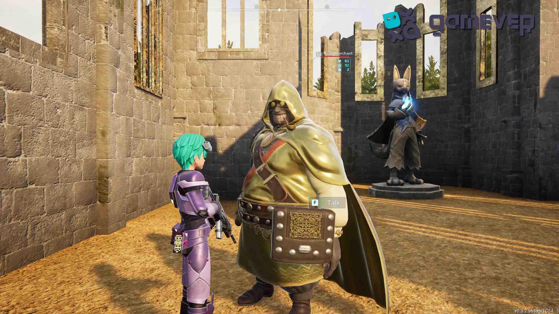 Ubica al Comerciante de Medallas en la Actualización de Sakurajima de Palworld
